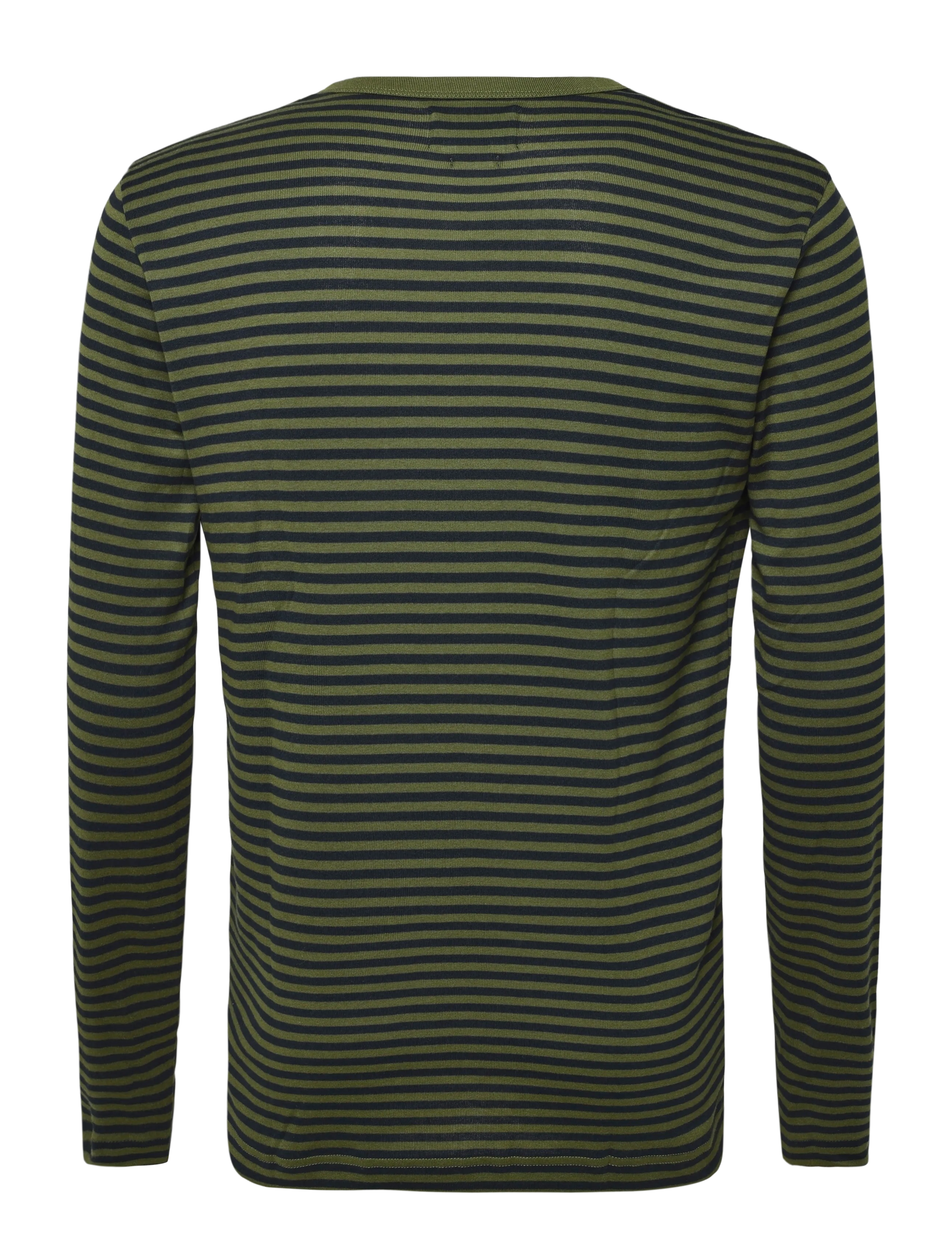 Mads Nørgaard - Duo Rib Tobias Tee LS - langärmelige t-shirts - sky captain/tarmac - 1