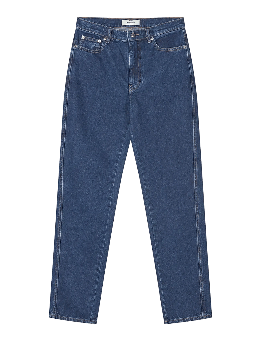 Mads Nørgaard - Luke Denim Regy Jeans - straight jeans - mid blue denim - 1