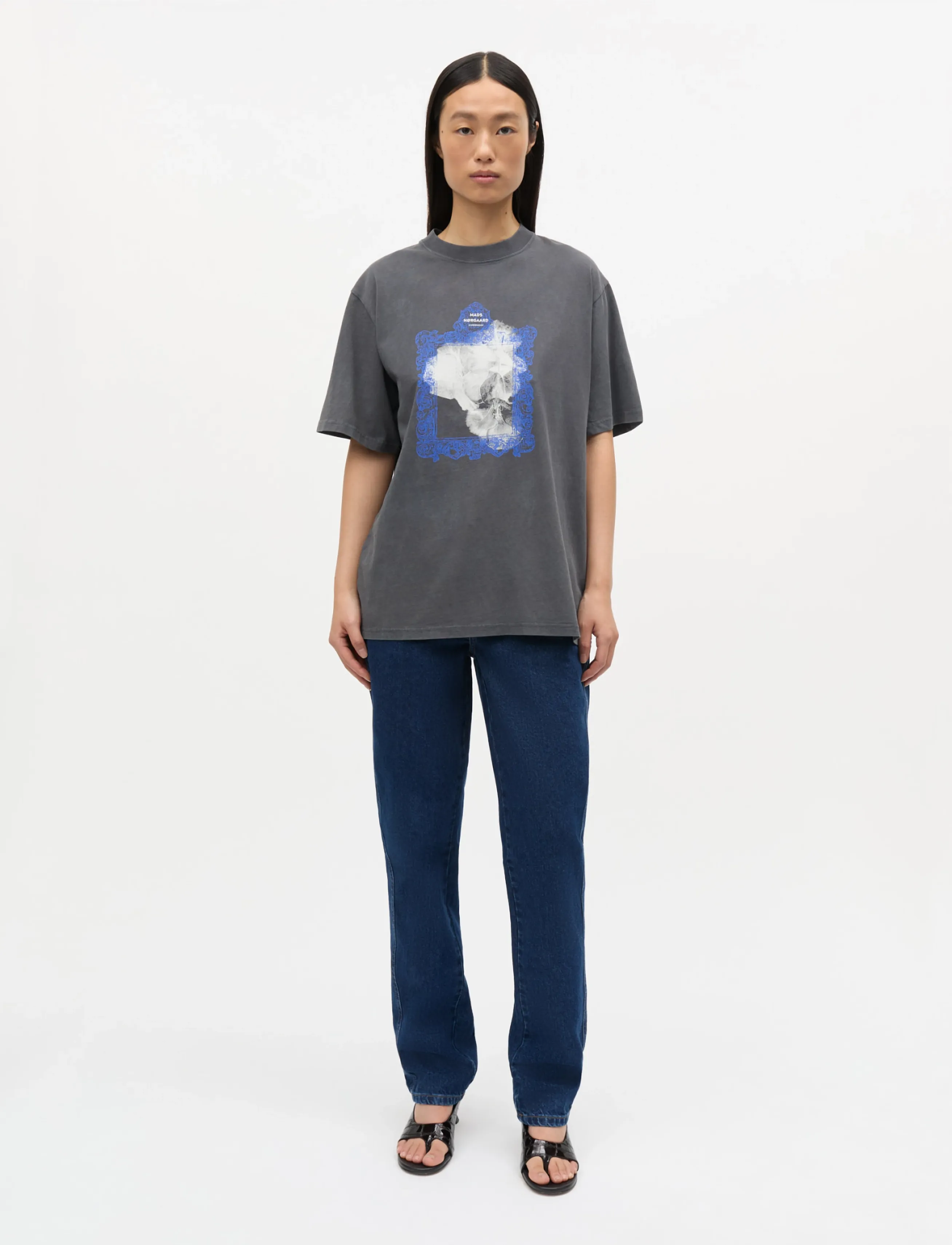 Mads Nørgaard Luke Denim Regy Jeans, 38, Blue, Jeans > Lige-Almindelige, Dame