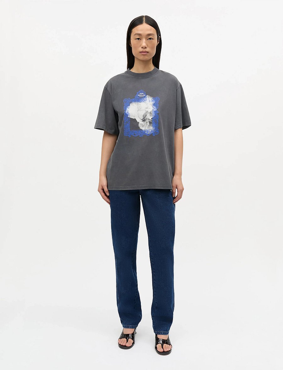 Mads Nørgaard - Luke Denim Regy Jeans - straight jeans - mid blue denim - 0