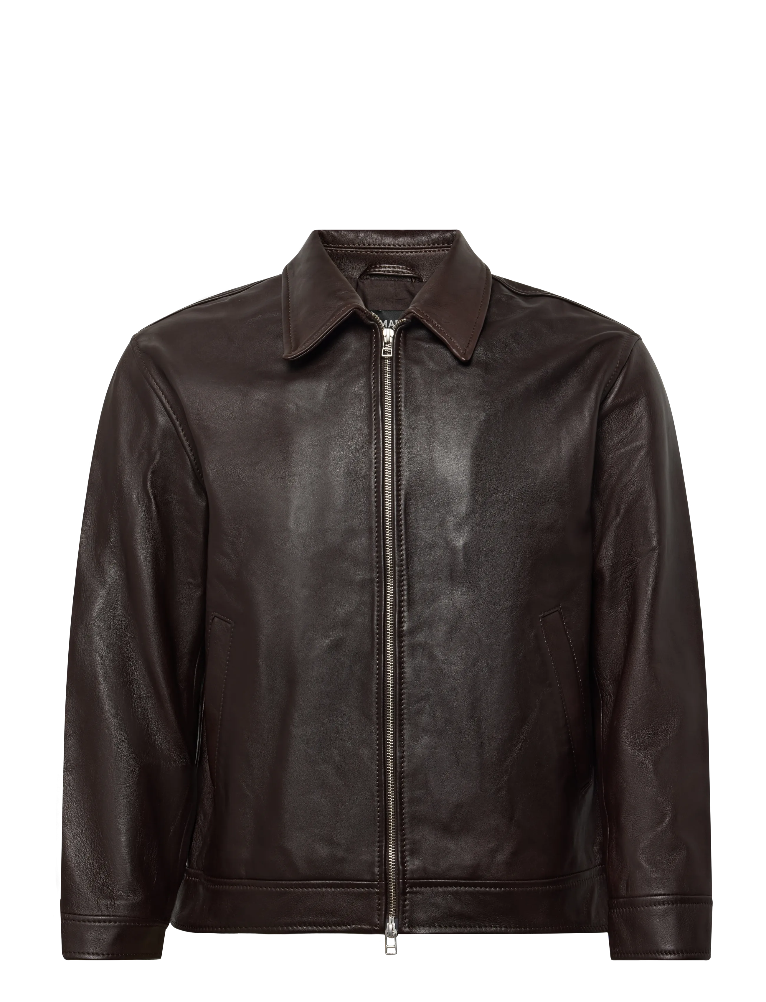 Mads Nørgaard Rider Leather Norton Jacket - Inspiration - BROWN / brown