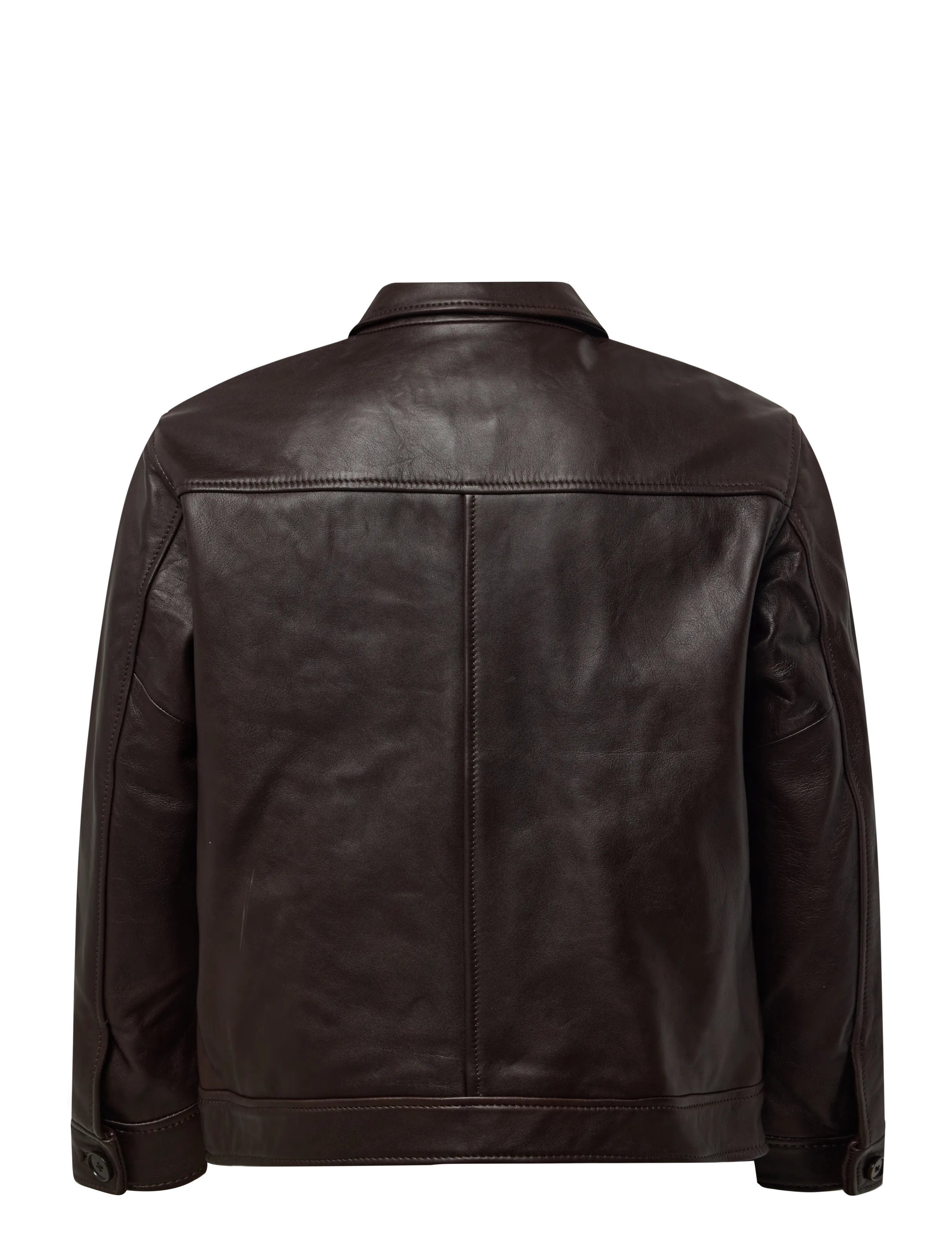 Mads Nørgaard - Rider Leather Norton Jacket - brown - 1