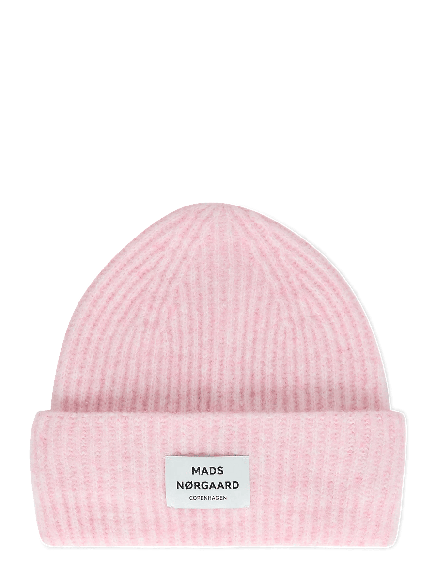 Mads Nørgaard - Lambo Anju Hat - kootud mütsid - fairy tale pink - 0