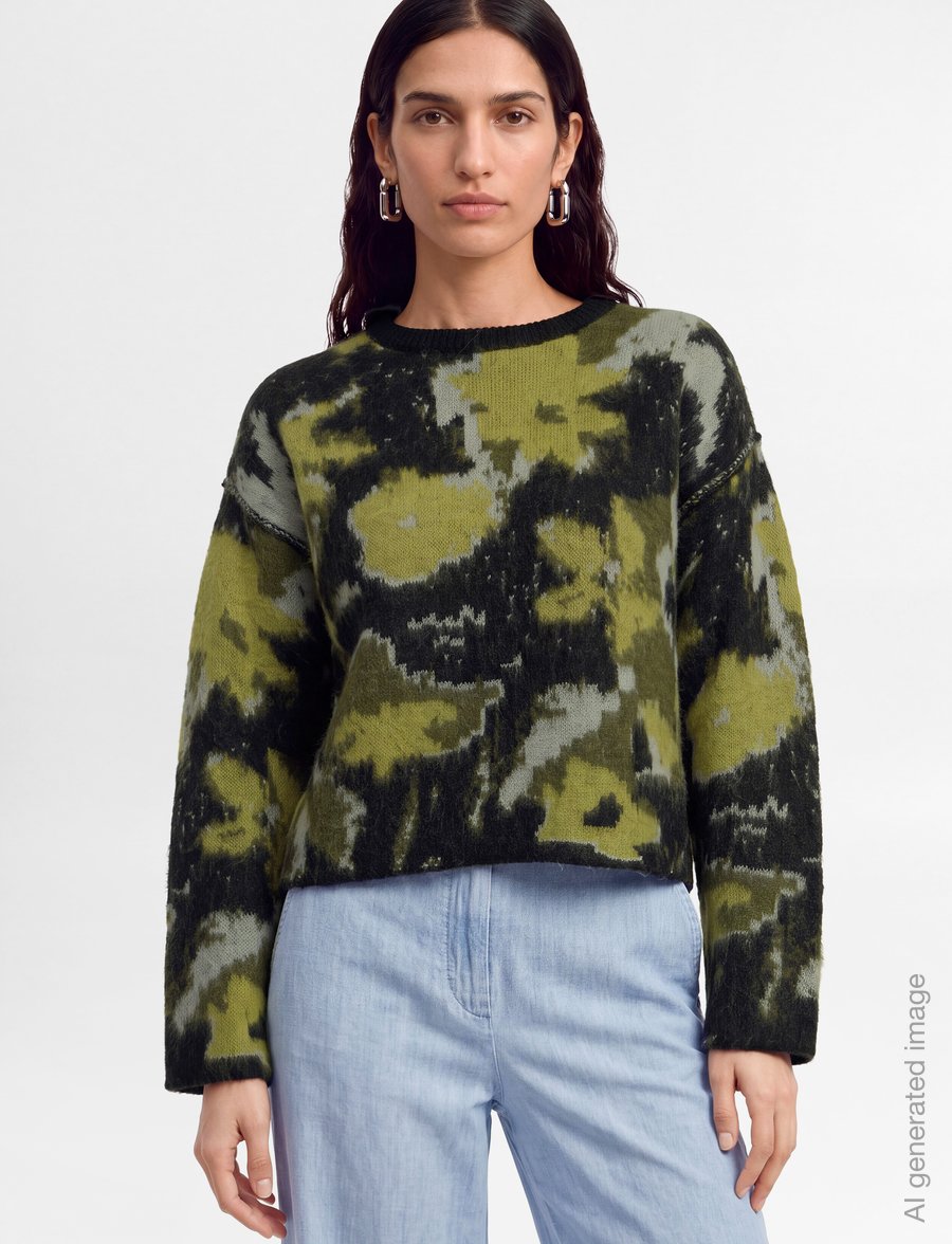 Mads Nørgaard - Garzati Madison Sweater - stickade tröjor - flora - 3