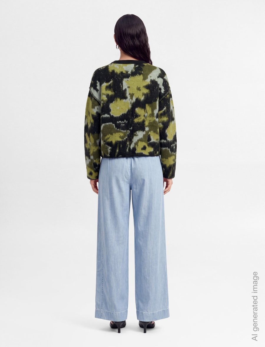 Mads Nørgaard - Garzati Madison Sweater - stickade tröjor - flora - 4
