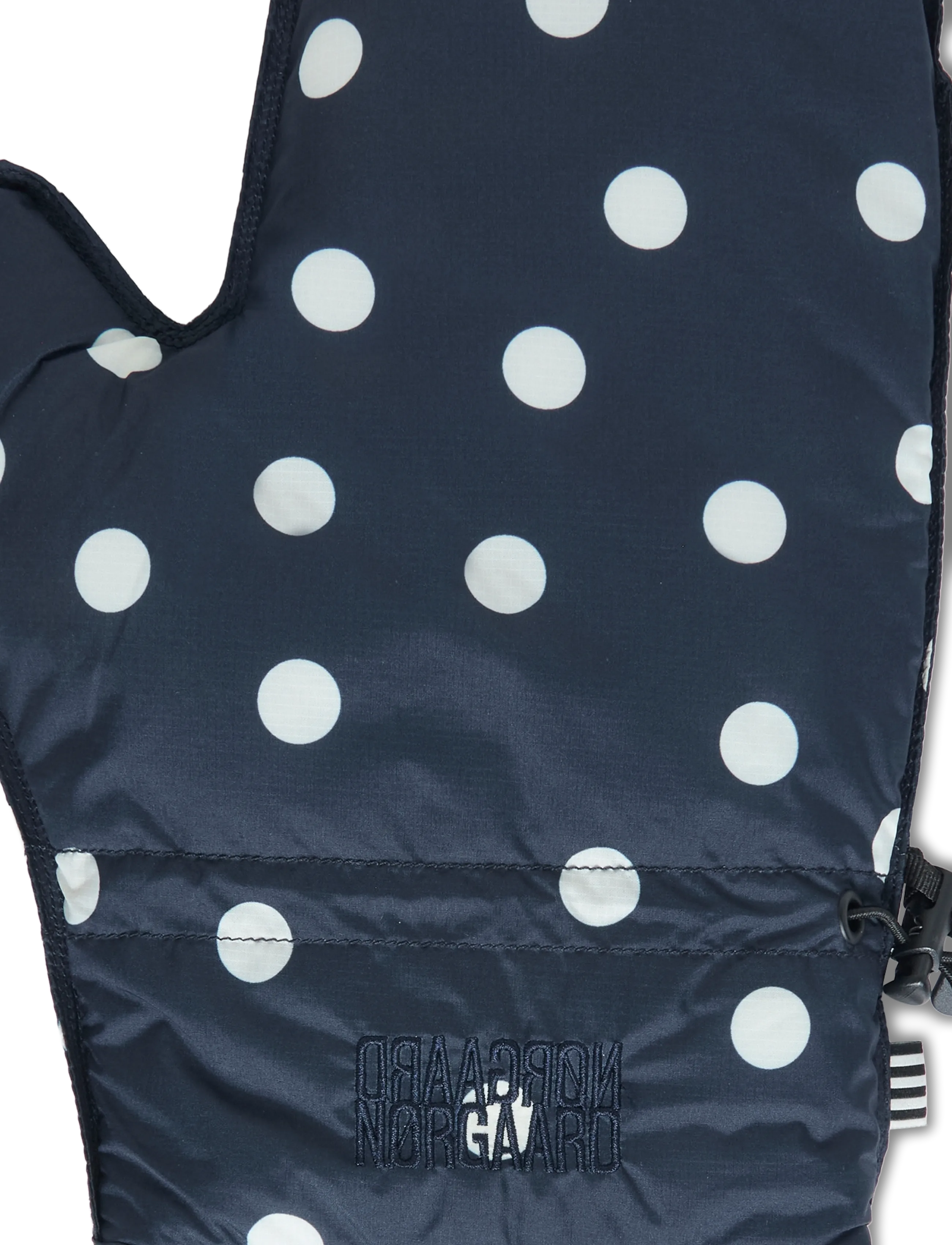 Mads Nørgaard - Light Ripstop Pillow Glove AOP - labakindad - dot aop/sky captain - 2