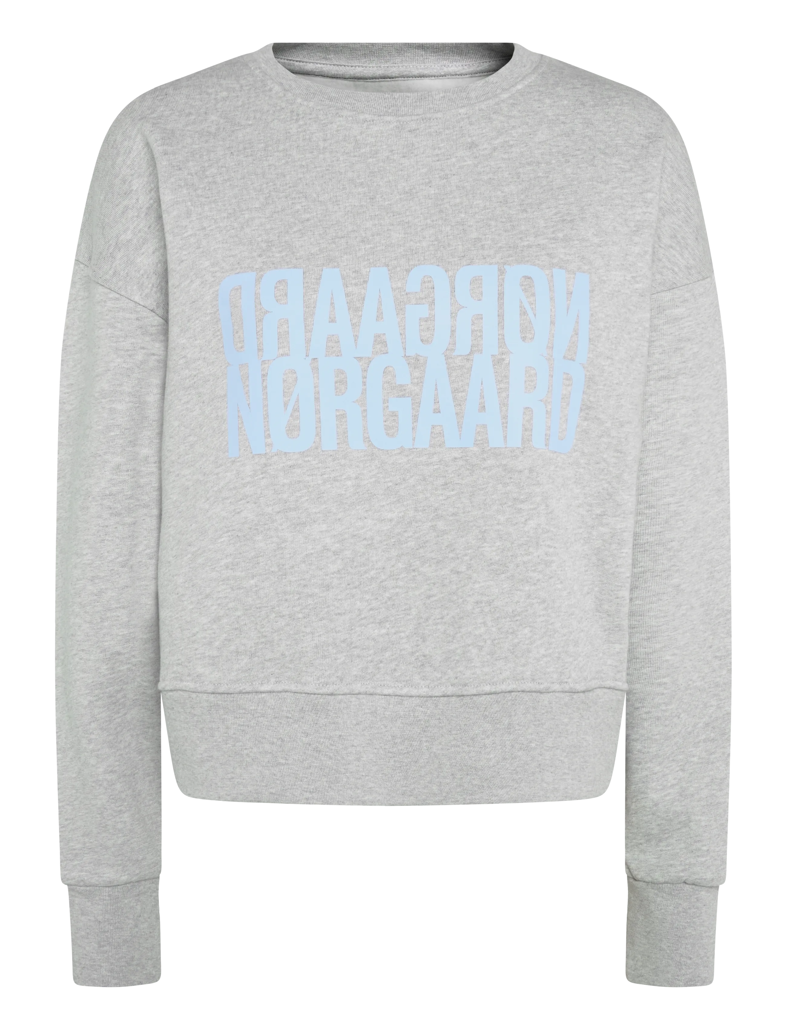 Mads Nørgaard Original Sweat Tilvina Sweatshirt - Sweatshirts - MID GREY MELANGE / grey