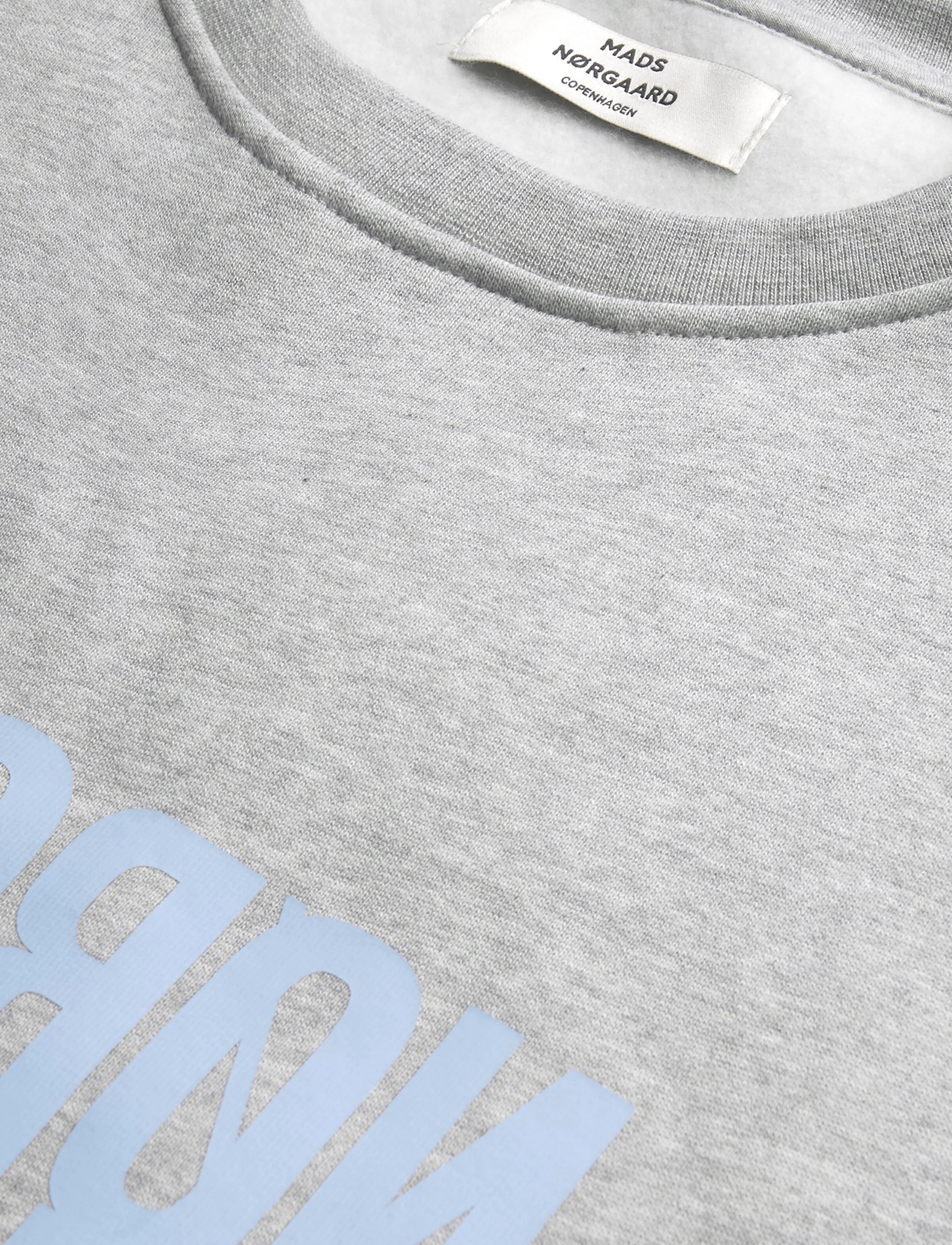 Mads Nørgaard - Original Sweat Tilvina Sweatshirt - modetrender - mid grey melange - 2
