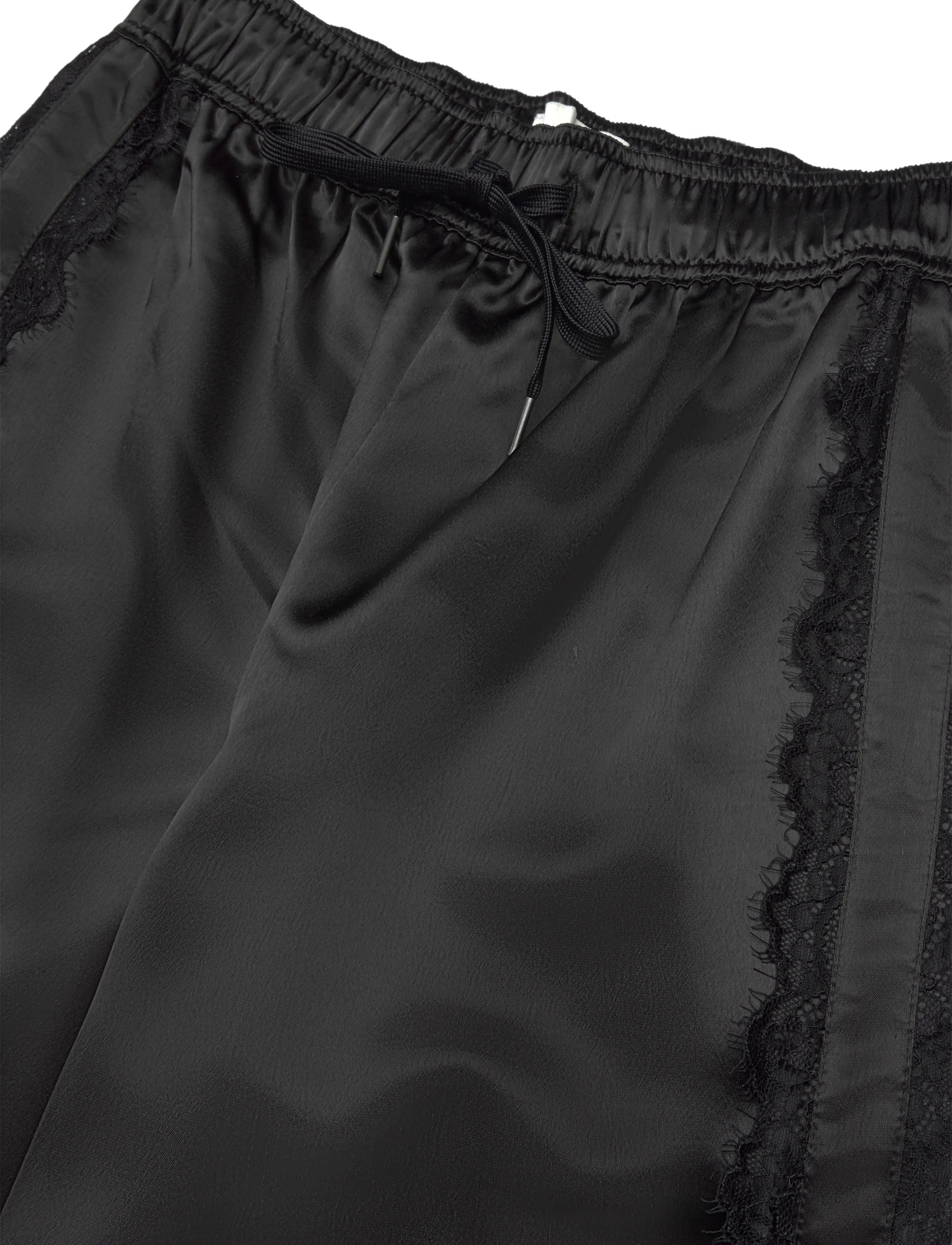 Mads Nørgaard - Viscosa Mie Pants - vida byxor - black - 2