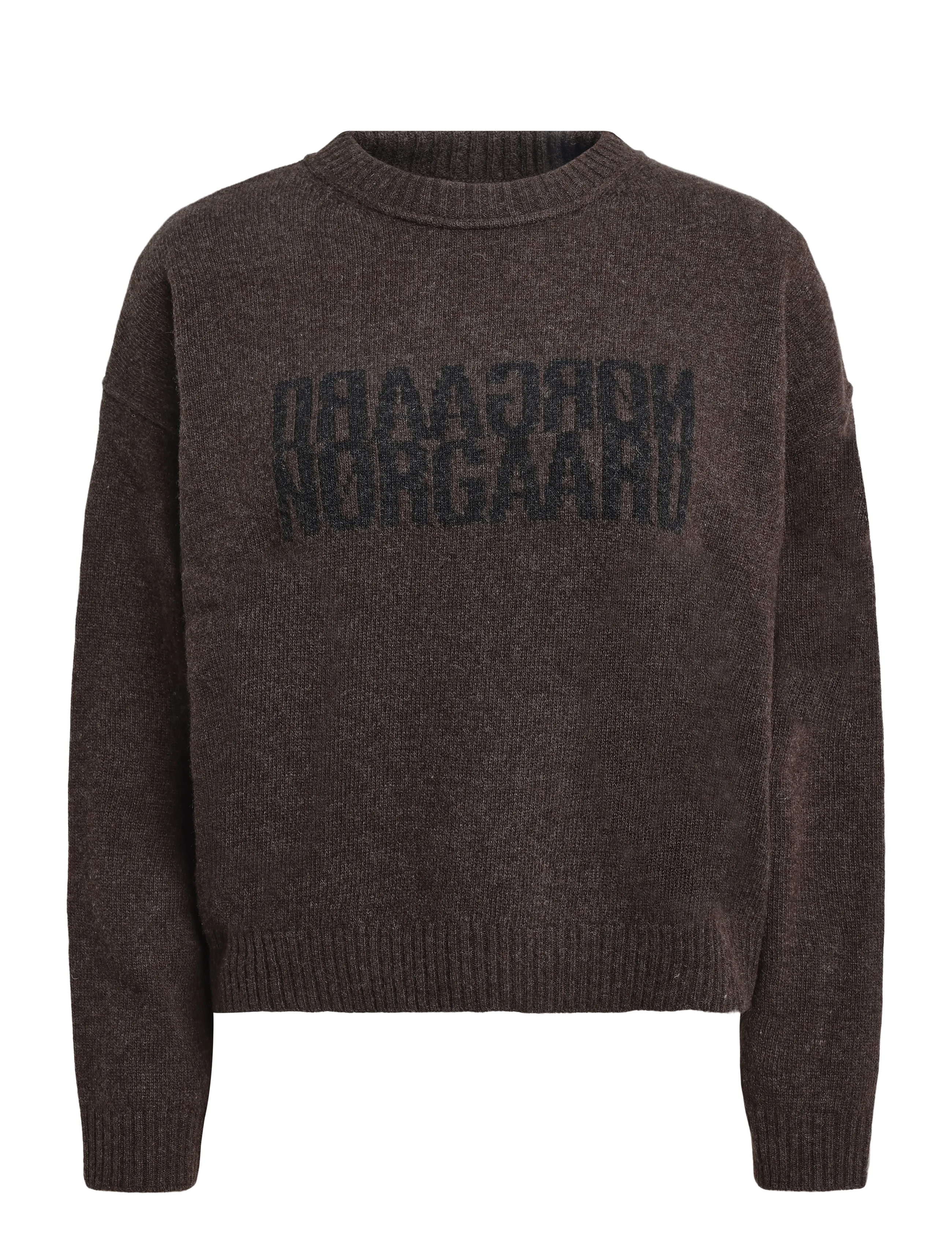 Mads Nørgaard Yota Knit Tilona Sweater - Mads Nørgaard - TURKISH COFFEE/PHANTOM / brown