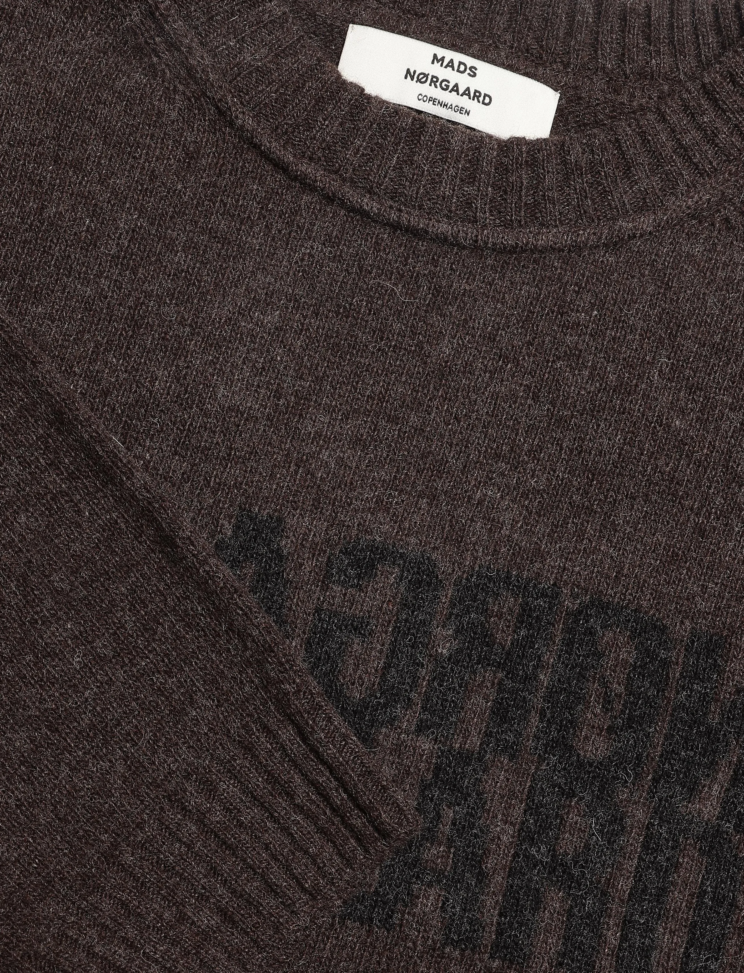 Mads Nørgaard - Yota Knit Tilona Sweater - kampsunid - turkish coffee/phantom - 2