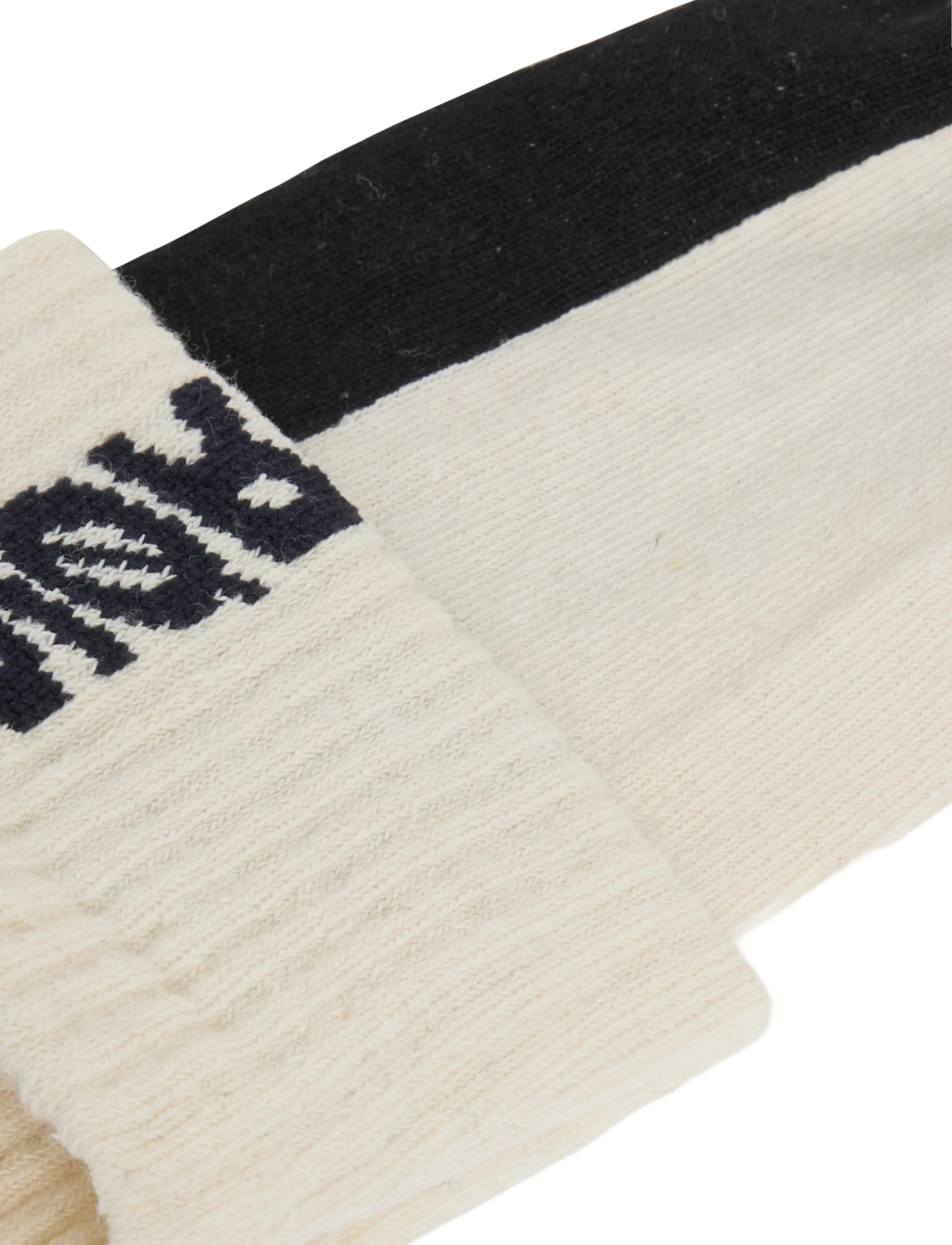 Mads Nørgaard - Logo Stepper Single Sock - klassikalised sokid - vanilla ice - 2