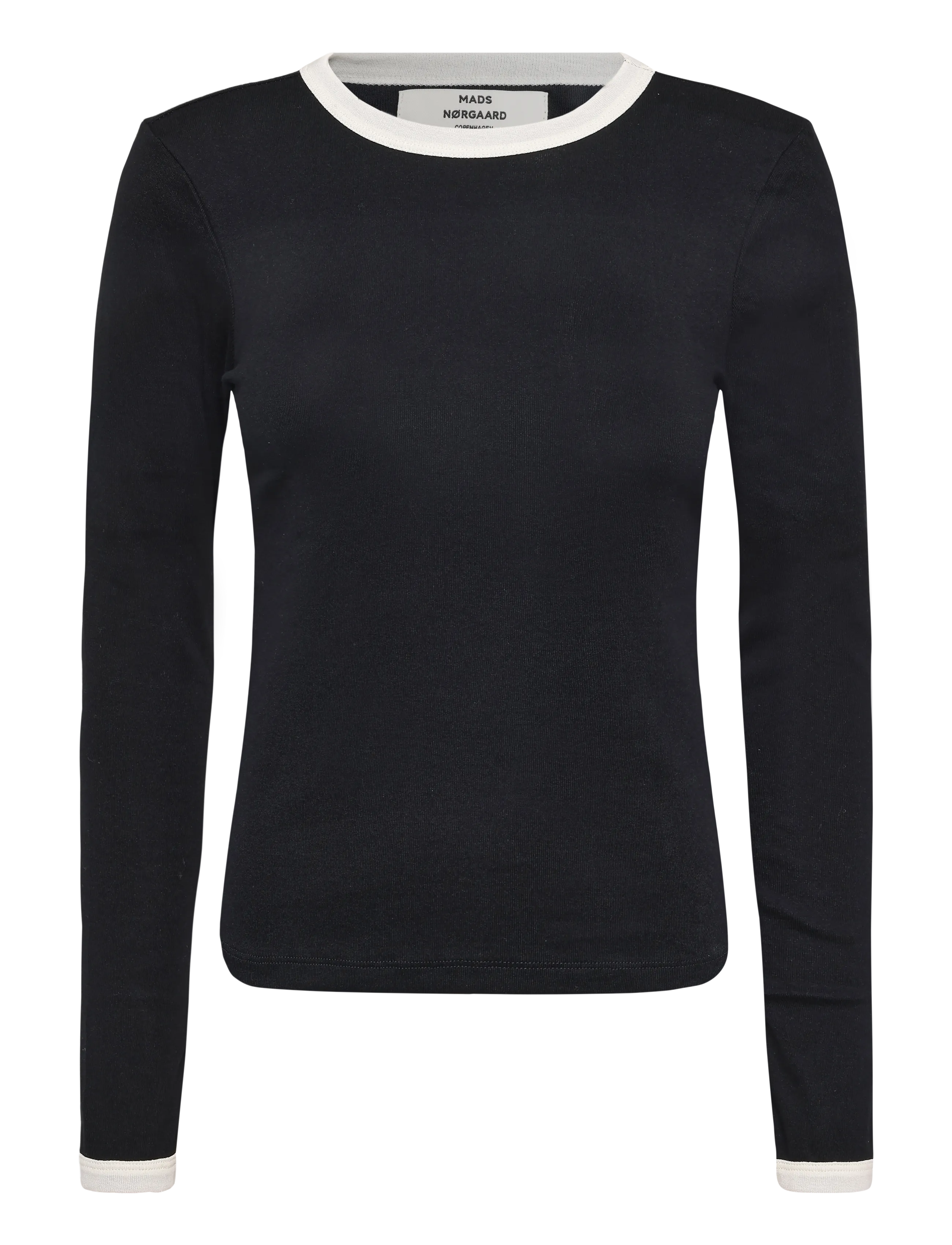 Mads Nørgaard Grace jersey Camille Tee LS - Mads Nørgaard - BLACK/VANILLA ICE / black