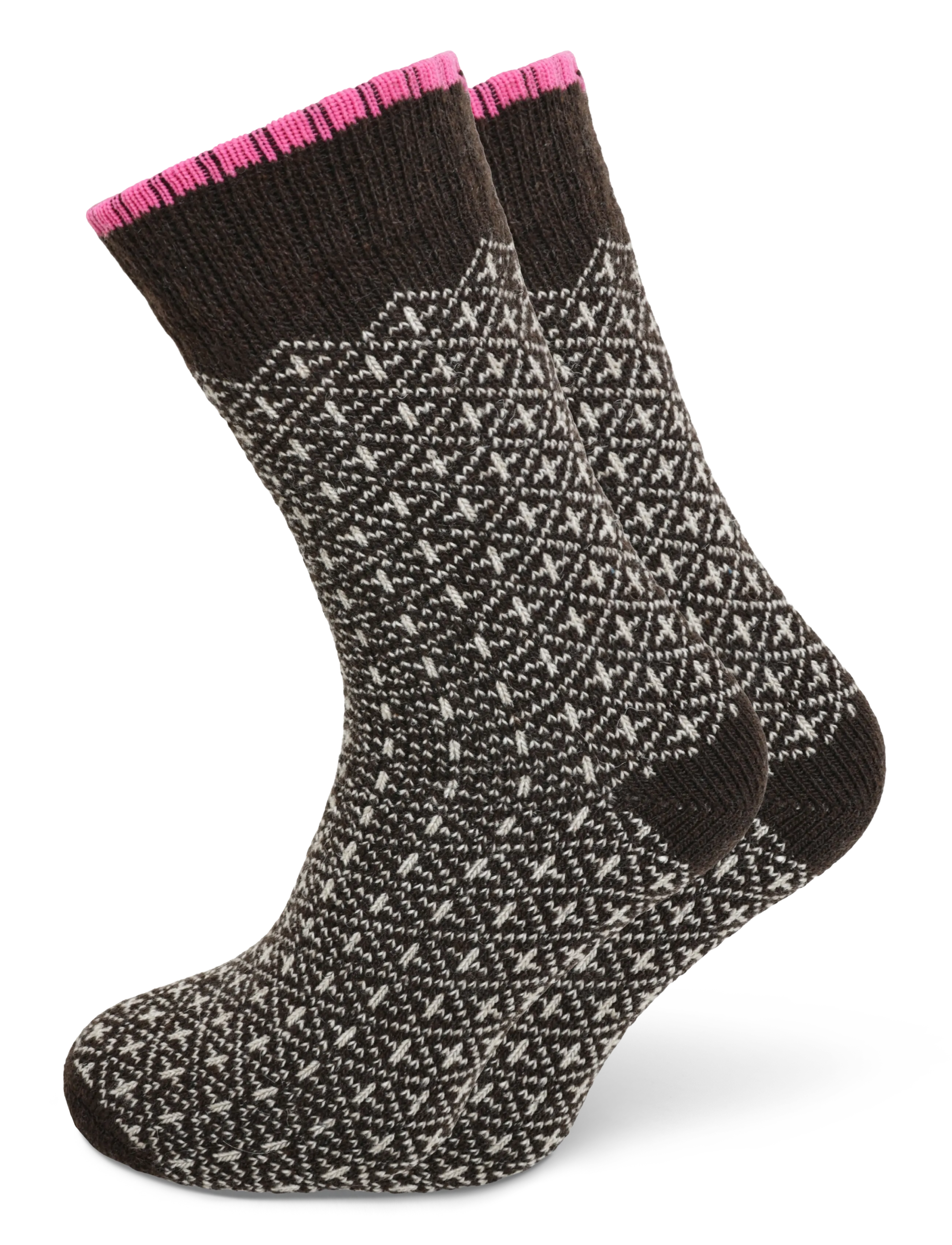 Mads Nørgaard Suna Sock - Aluspesu - TURKISH COFFEE/VANILLA ICE / brown