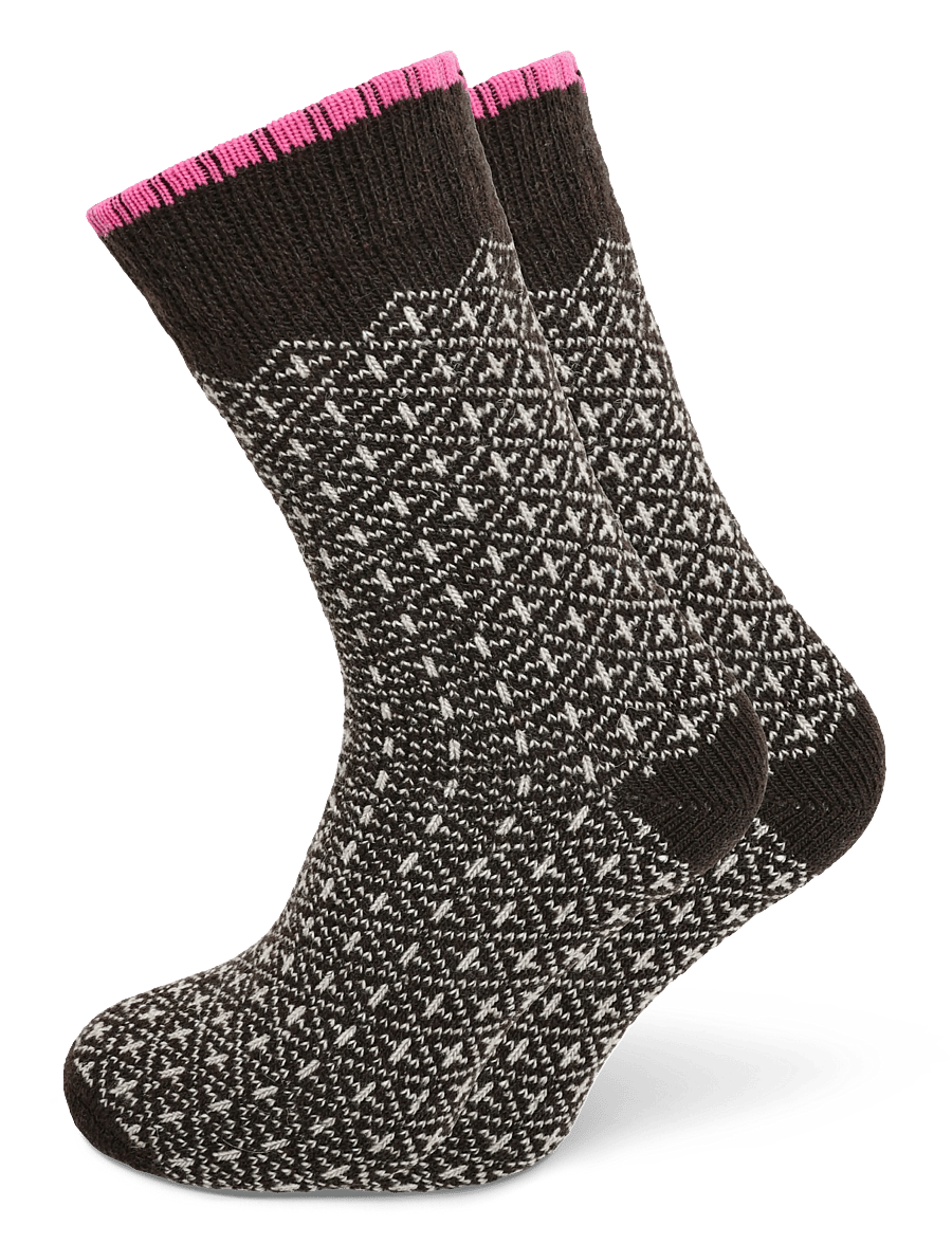 Mads Nørgaard - Suna Sock - klassikalised sokid - turkish coffee/vanilla ice - 0