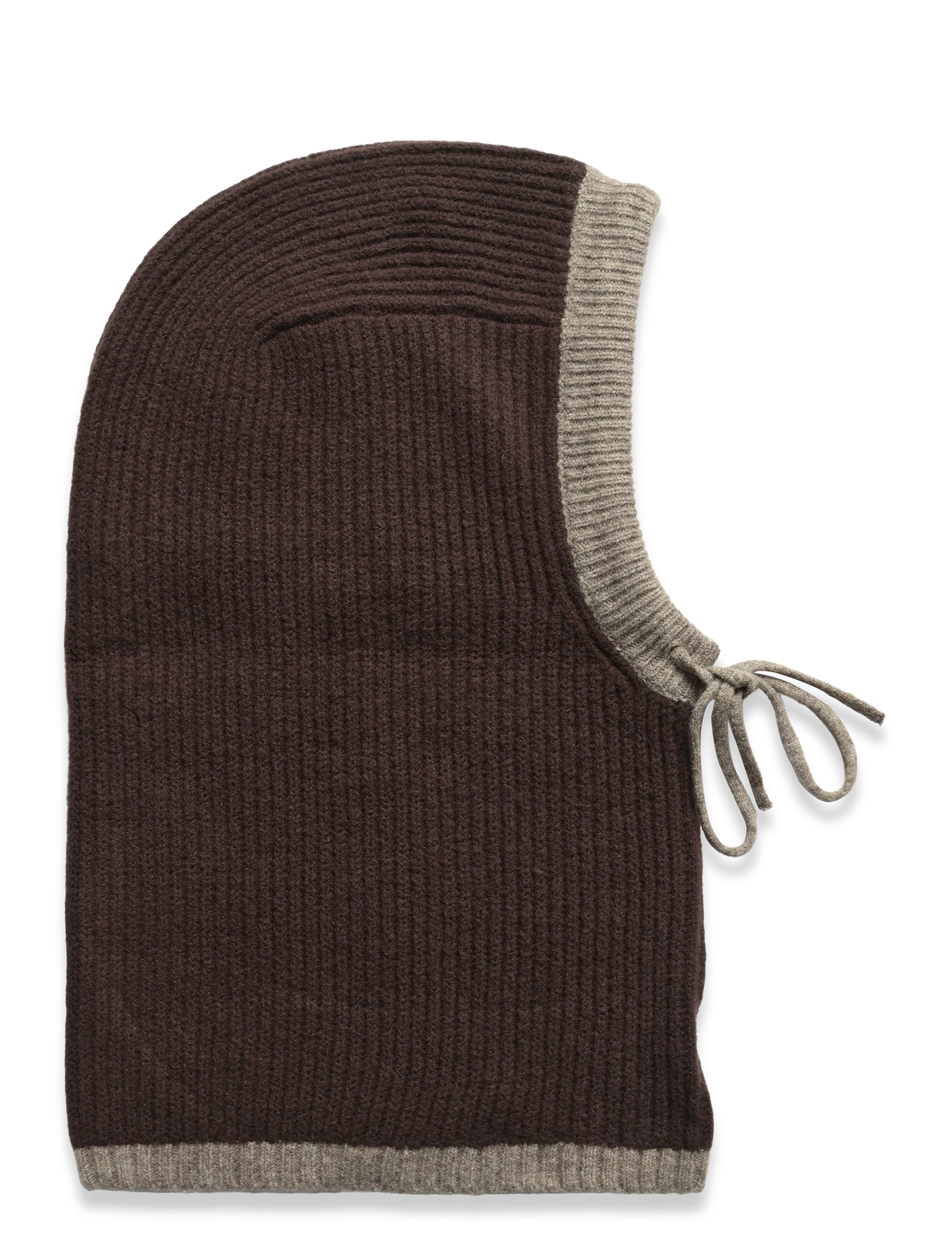 Mads Nørgaard Tosca Balando Balaclava - Mads Nørgaard - DEMITASSE/ROASTED CASHEW / brown