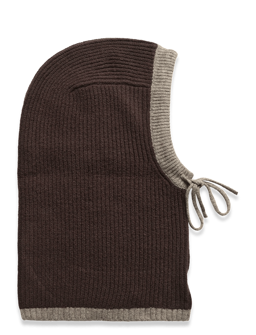 Mads Nørgaard - Tosca Balando Balaclava - maskmütsid - demitasse/roasted cashew - 0