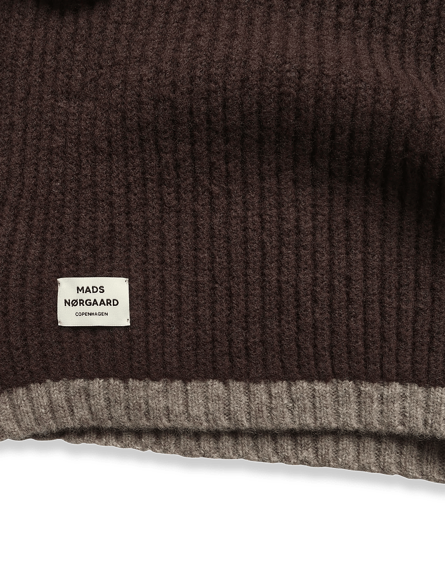 Mads Nørgaard - Tosca Balando Balaclava - maskmütsid - demitasse/roasted cashew - 2