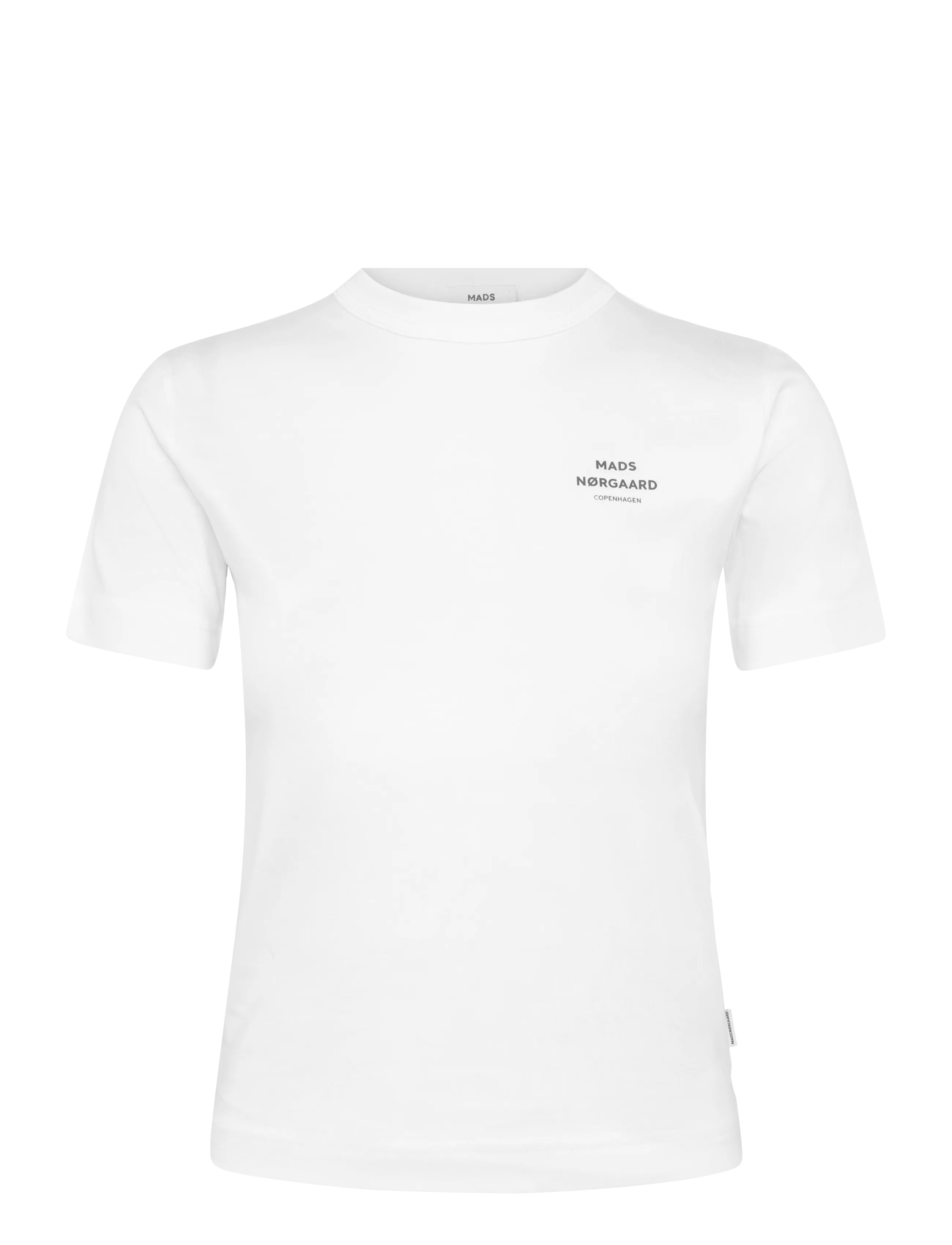 Mads Nørgaard Dry Single Theo Tee - Mads Nørgaard - WHITE / white