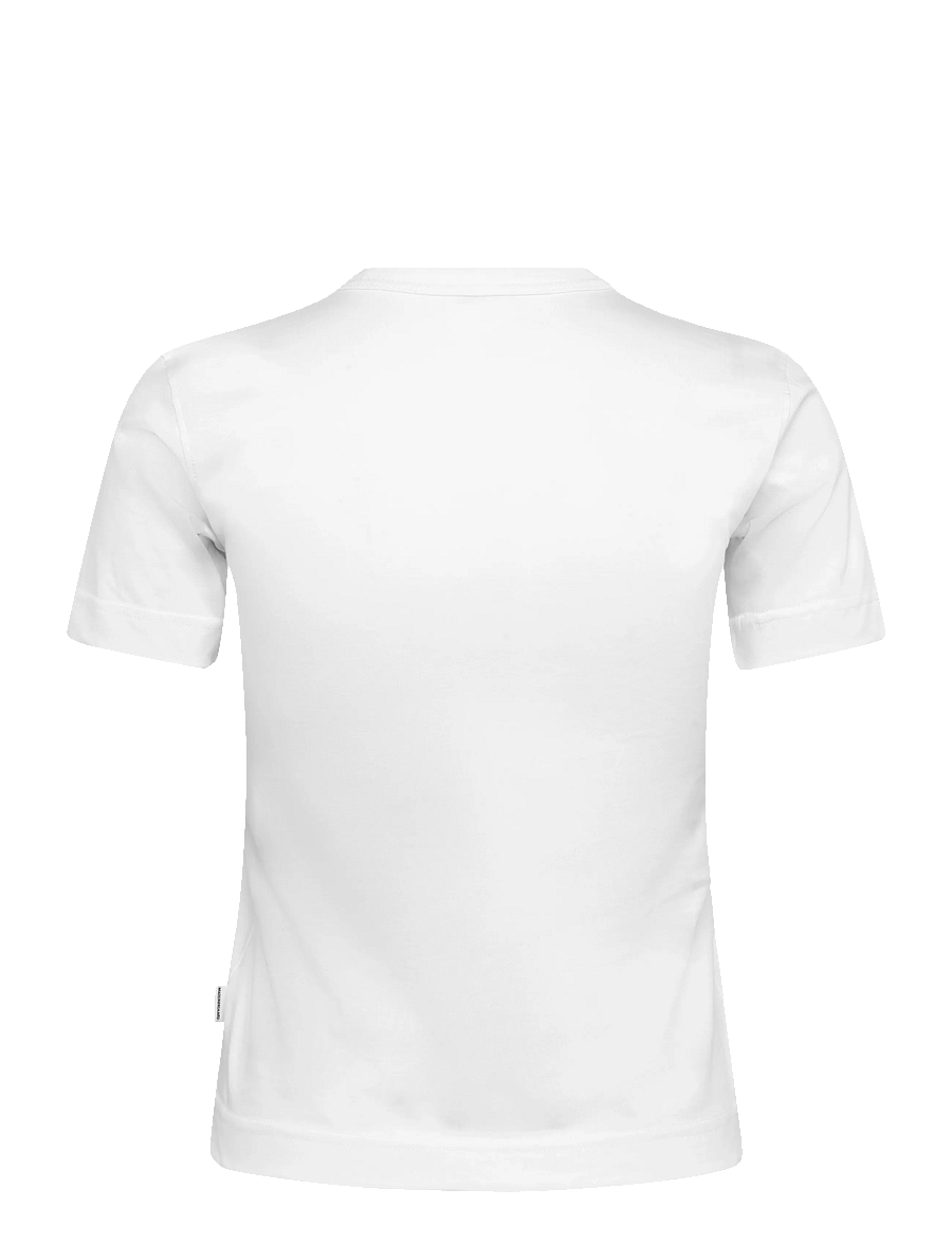 Mads Nørgaard - Dry Single Theo Tee - kurzärmelige - white - 1