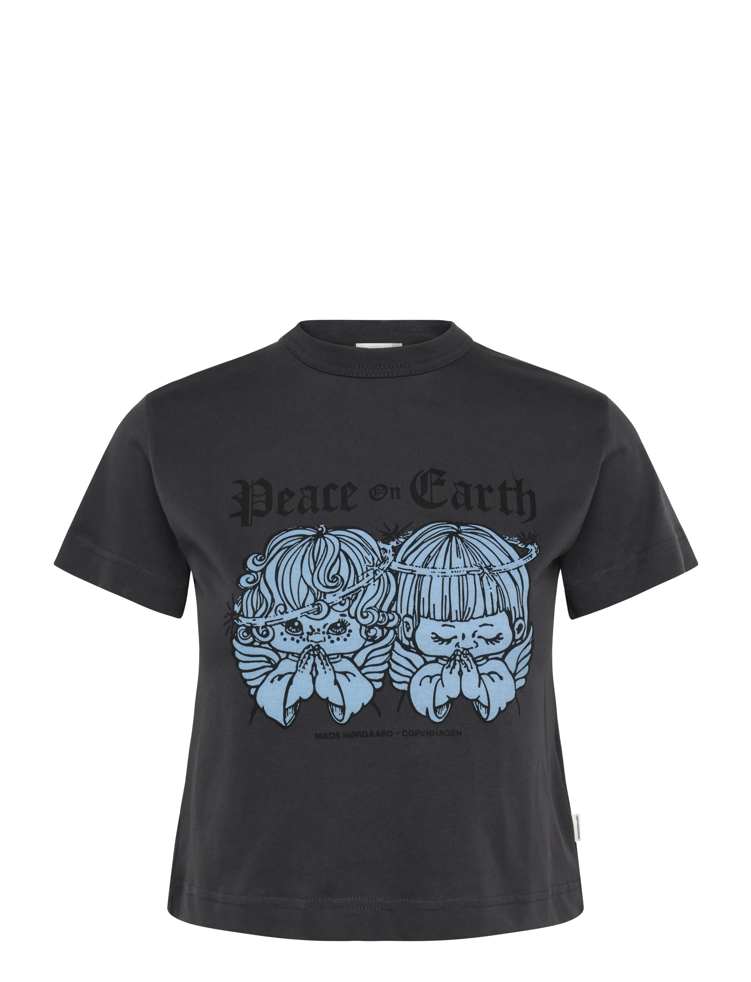 Mads Nørgaard Dry Single Tristi Tee - Mads Nørgaard - PHANTOM / grey
