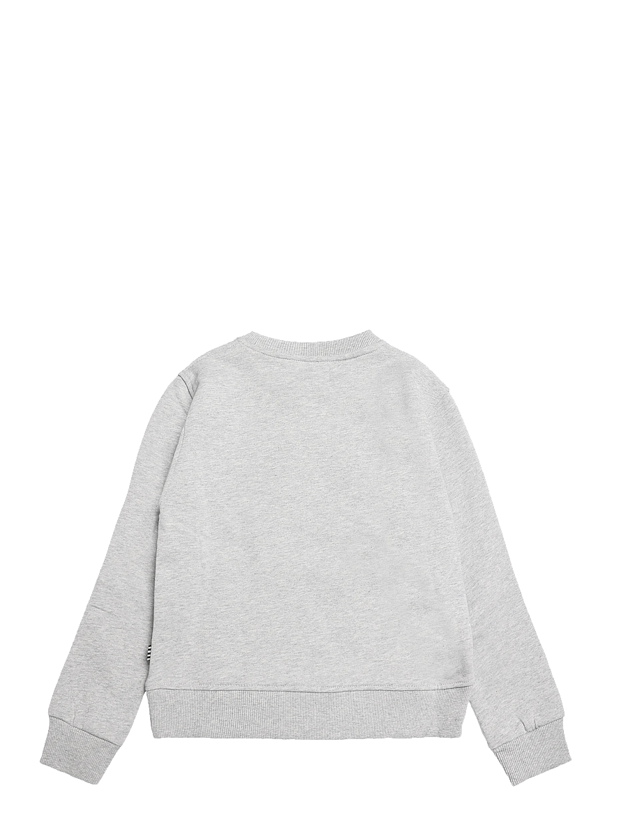 Mads Nørgaard - Original Sweat Talinka Sweatshirt - sweatshirts - mid grey melange - 1