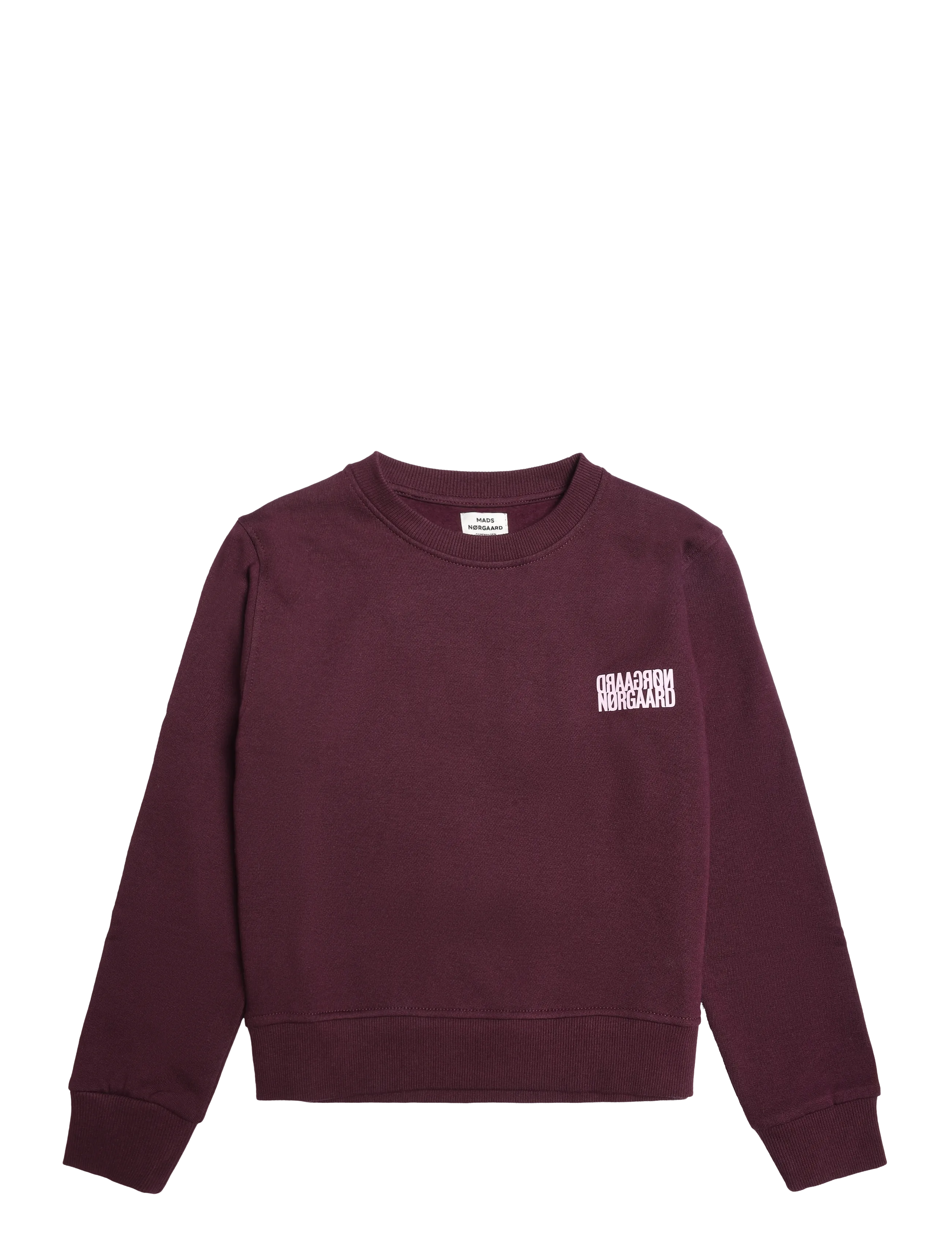 Mads Nørgaard Original Sweat Talinka Sweatshirt - Mads Nørgaard - WINETASTING / burgundy