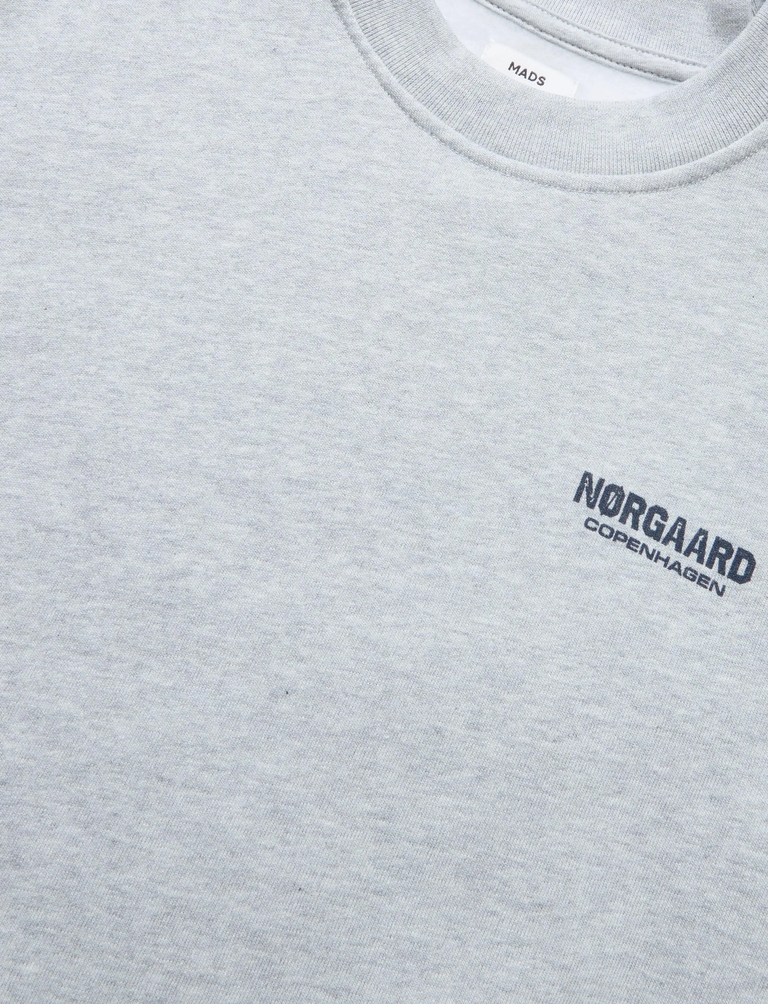 Mads Nørgaard - Original Sweat Solo Sweatshirt - mid grey melange - 2