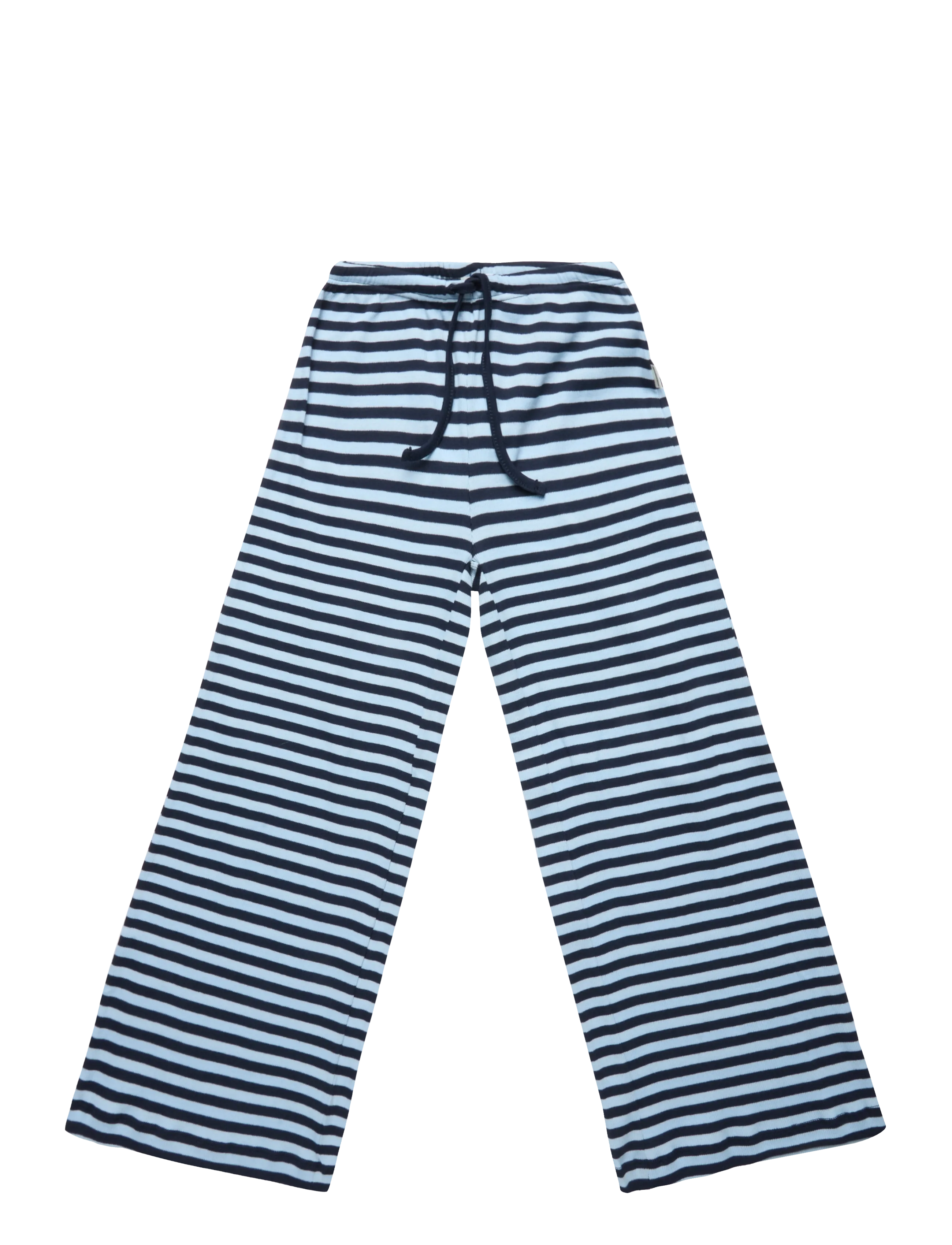 Mads Nørgaard 2x2 Cotton Stripe Verona Pants - Hosen - CERULEAN/SKY CAPTIAN / blue