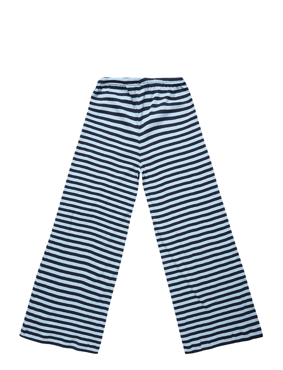 Mads Nørgaard - 2x2 Cotton Stripe Verona Pants - jogginghosen - cerulean/sky captian - 1