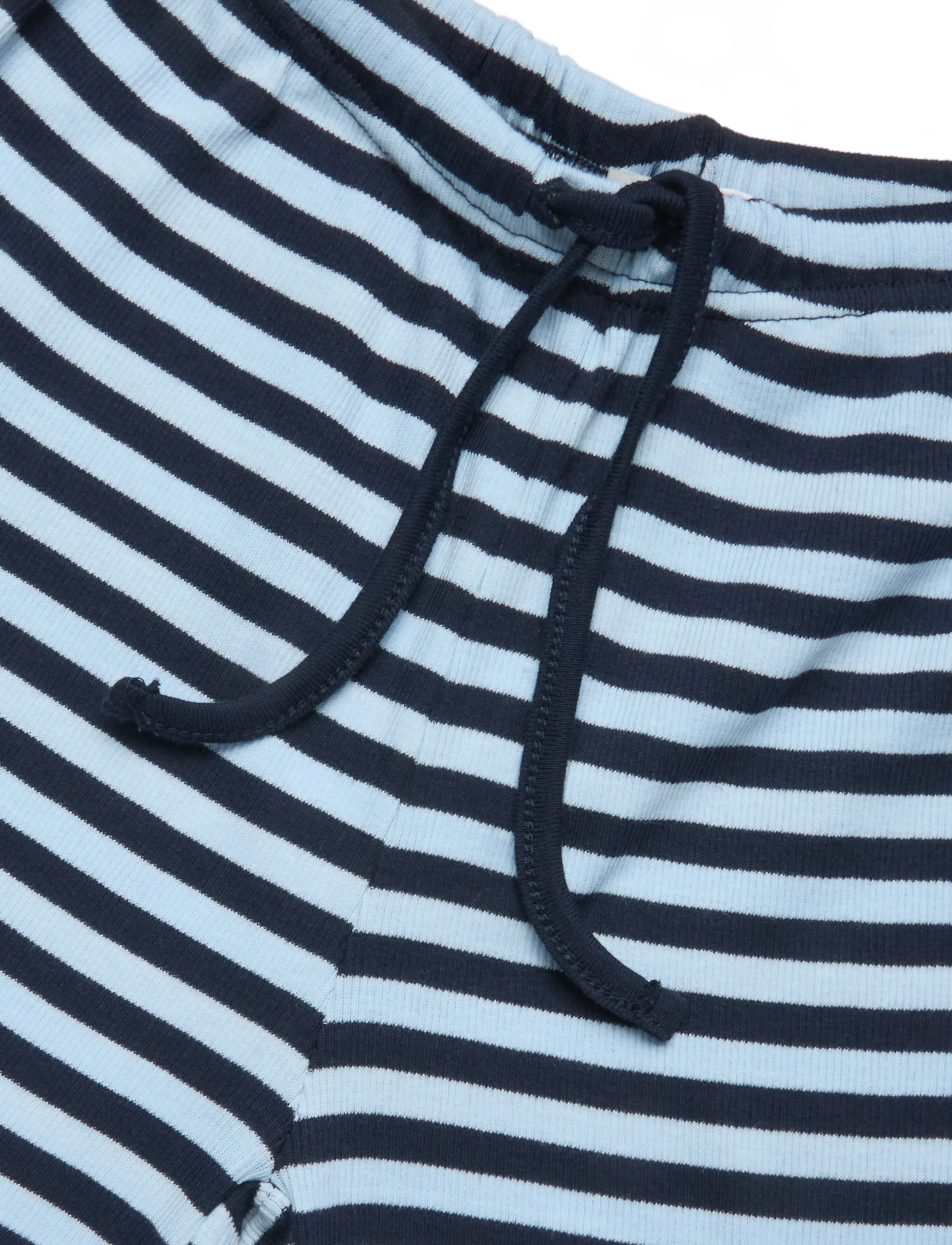 Mads Nørgaard - 2x2 Cotton Stripe Verona Pants - jogginghosen - cerulean/sky captian - 2