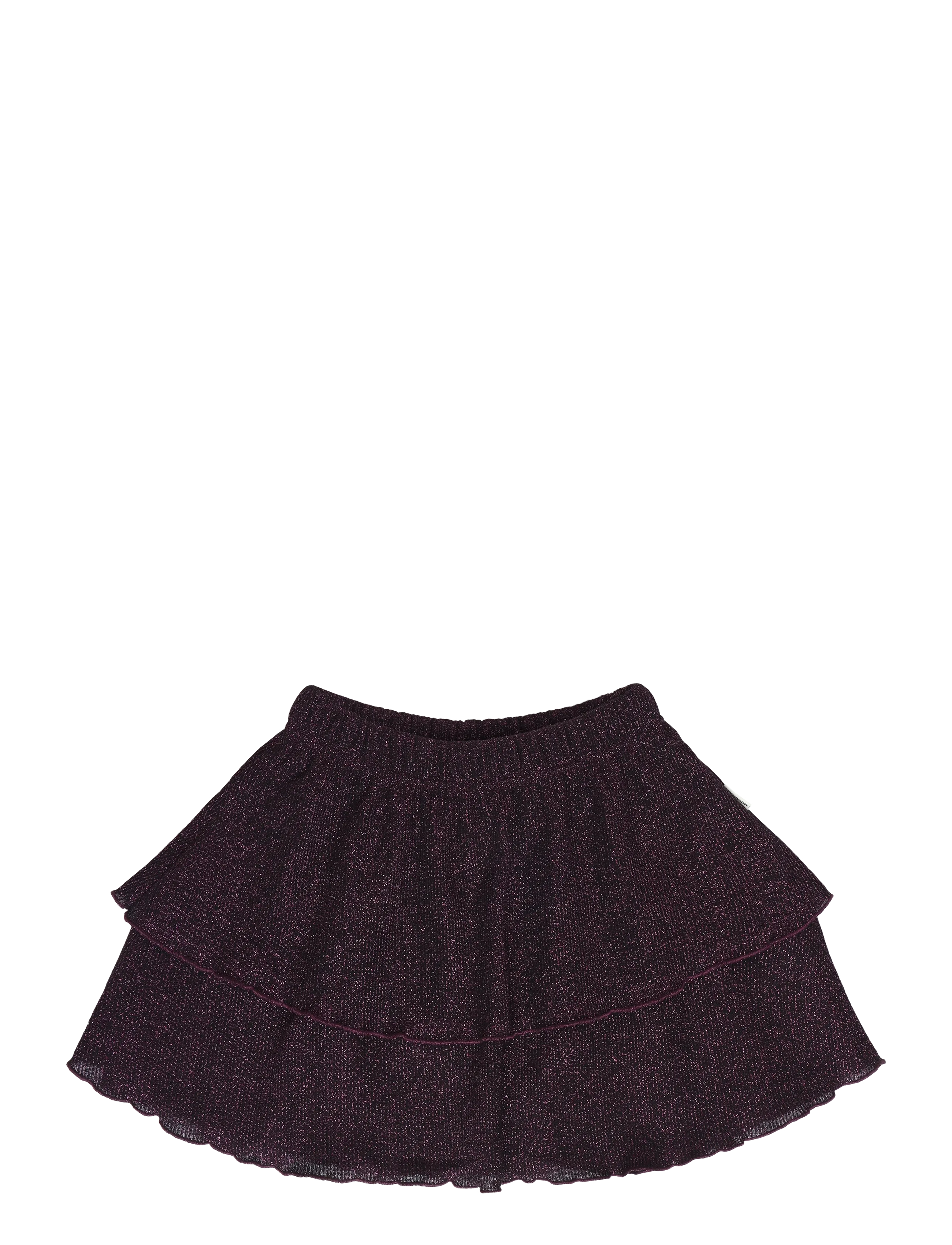 Mads Nørgaard 2x2 Lurex Sallie Skirt - Neuheiten - WINETASTING / burgundy