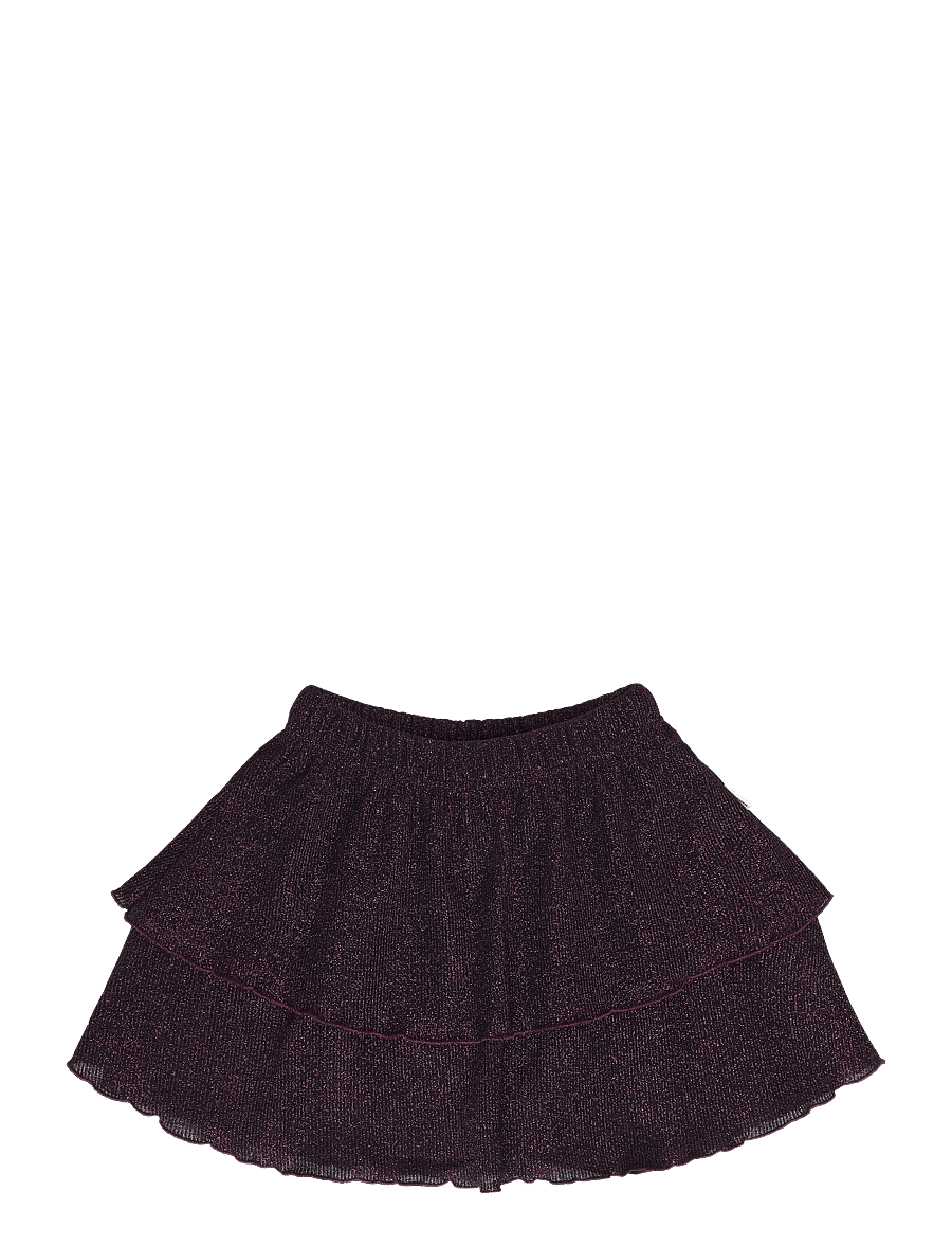 Mads Nørgaard - 2x2 Lurex Sallie Skirt - kurze röcke - winetasting - 0