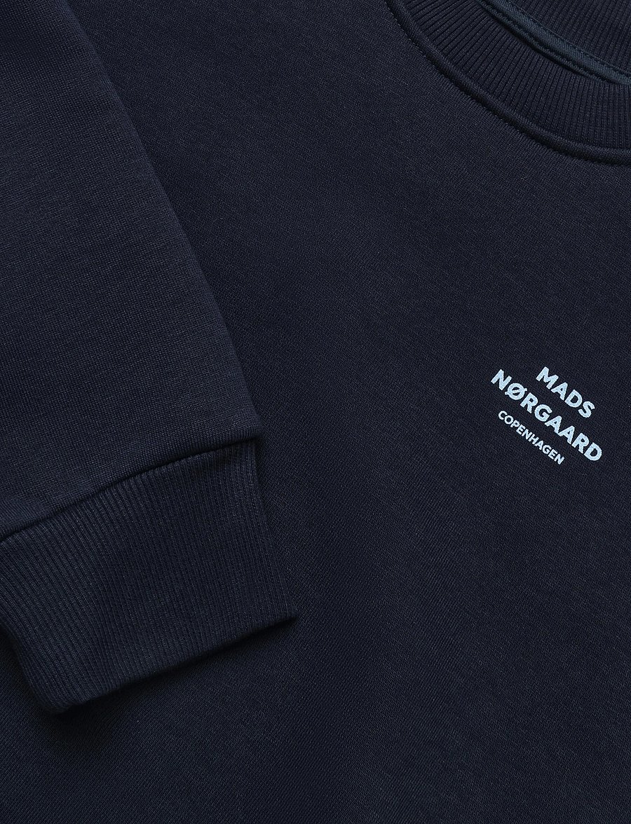 Mads Nørgaard - Mix Sweat N Sonar Sweatshirt - sweatshirts - sky captain - 2