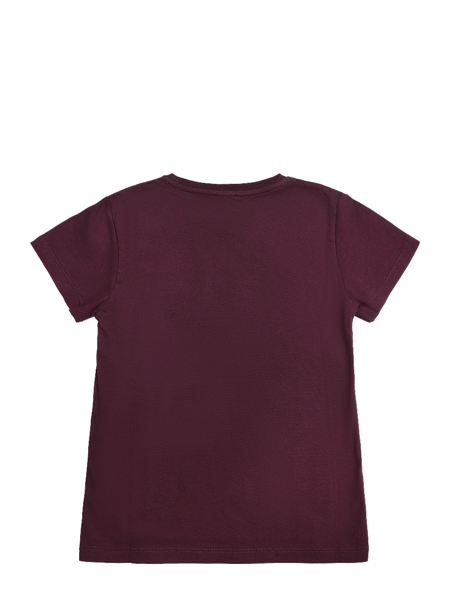 Mads Nørgaard - Single Cotton Tuvina mini mirror Tee - kurzärmelige - winetasting - 1