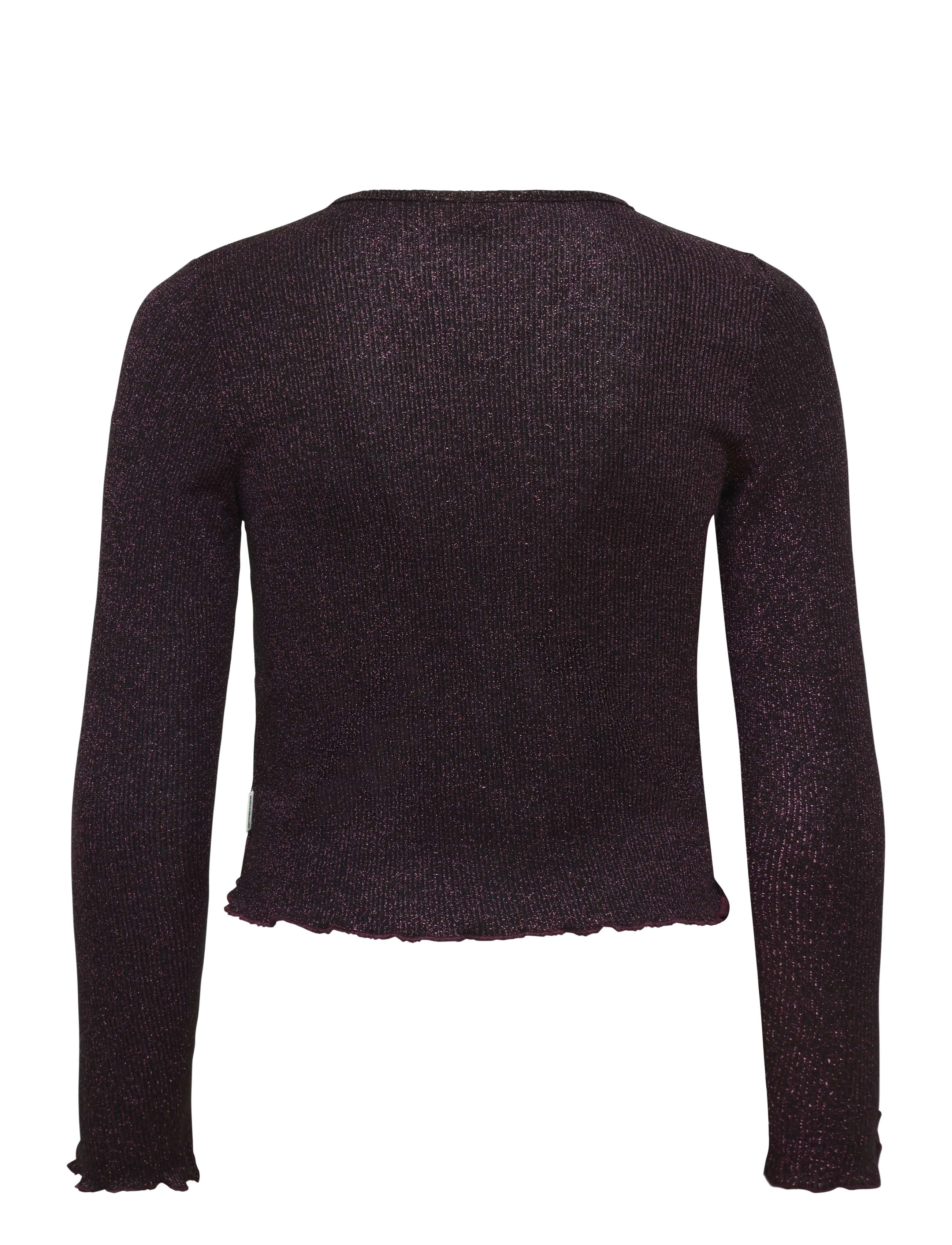 Mads Nørgaard - 2x2 Lurex Casandrina Cardigan - cardigans - winetasting - 1