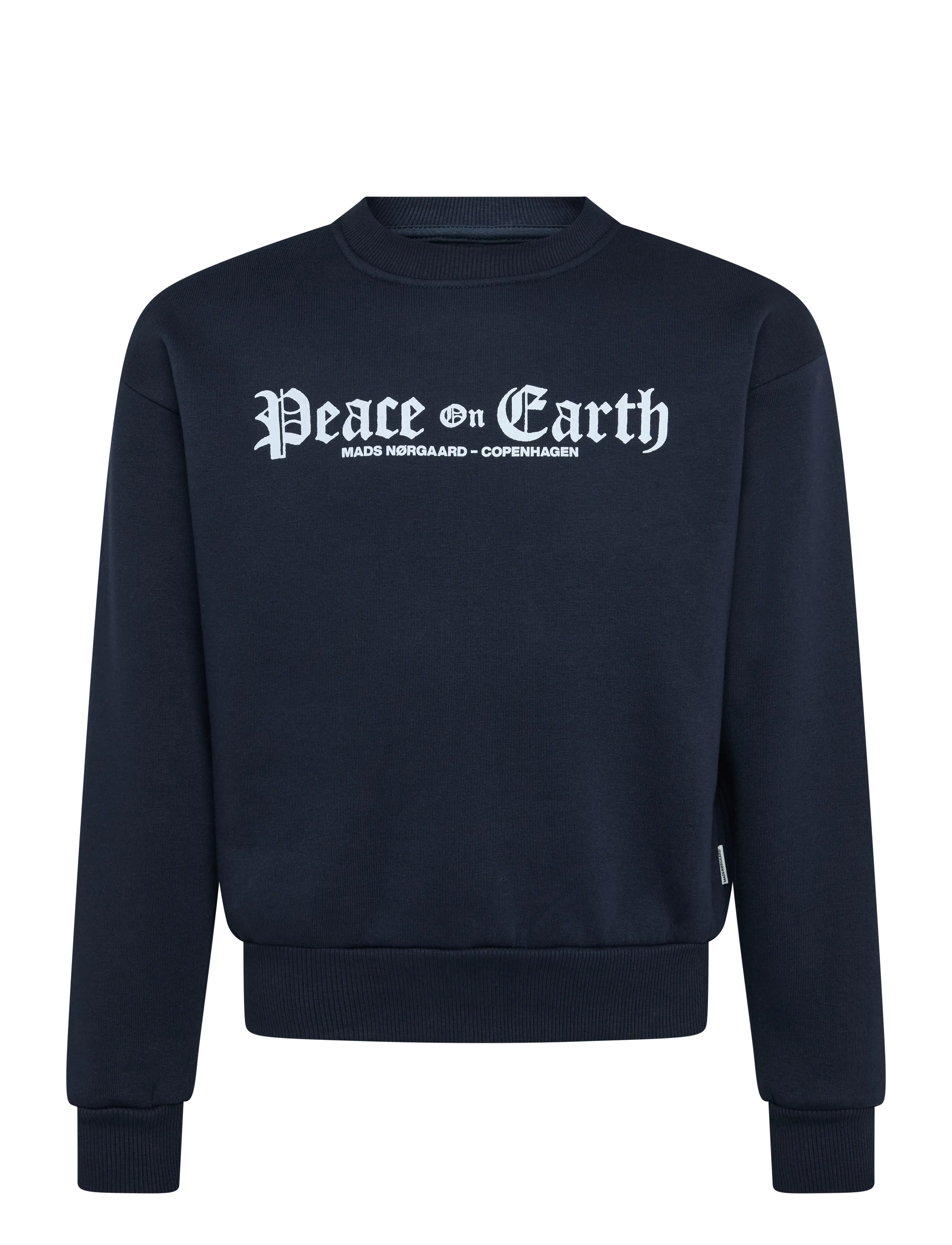 Mads Nørgaard Mix Sweat N Sonar Peace Sweatshirt - Mads Nørgaard - SKY CAPTAIN / navy