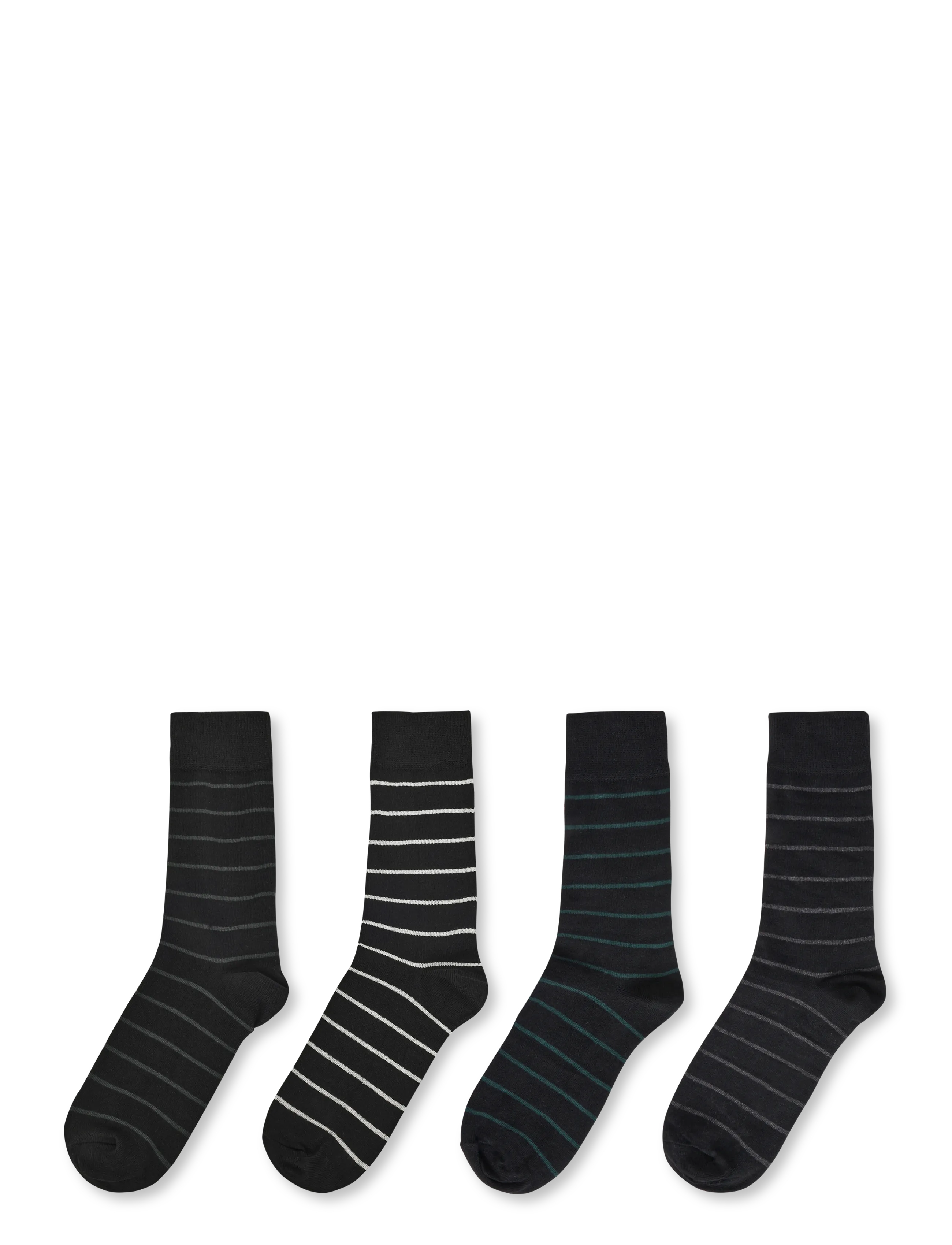 Mads Nørgaard - Sock Box Anton Stripe - tennissocken - winter stripe 26-4 - 1