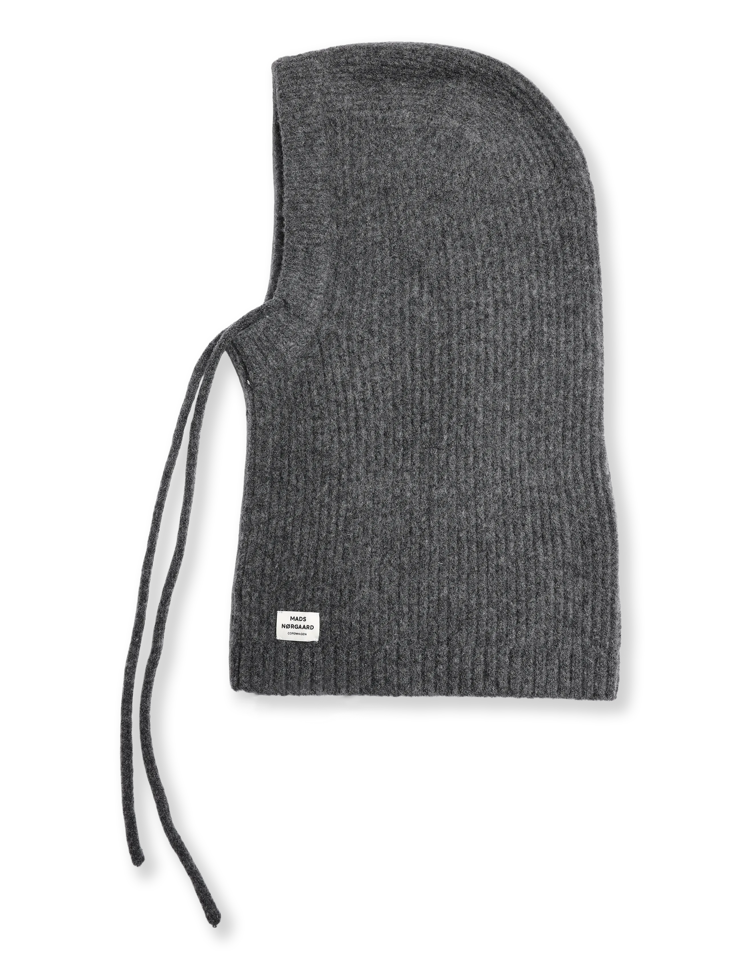 Mads Nørgaard - Lambo Balando Balaclava - maskmütsid - dark grey melange - 1