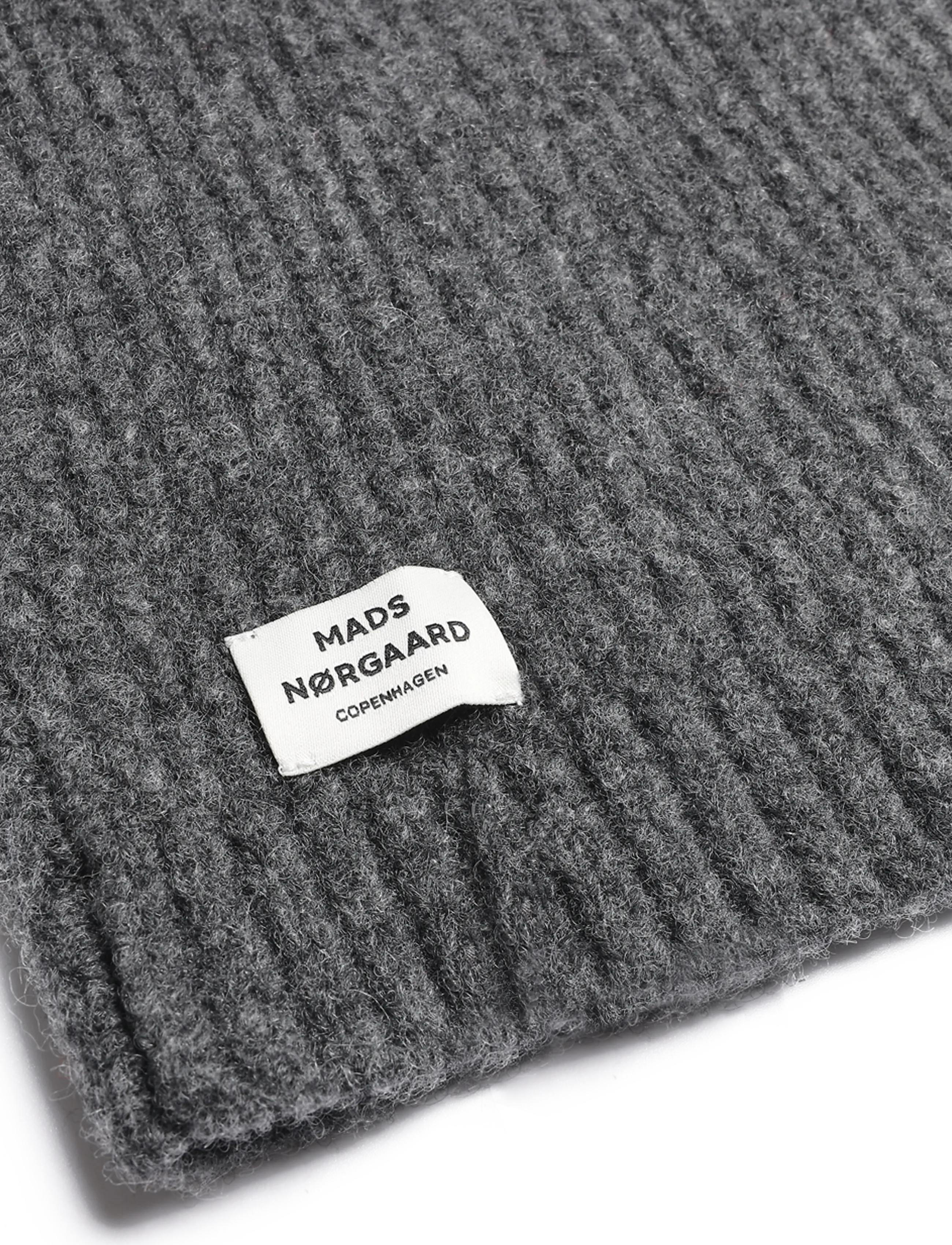 Mads Nørgaard - Lambo Balando Balaclava - maskmütsid - dark grey melange - 2