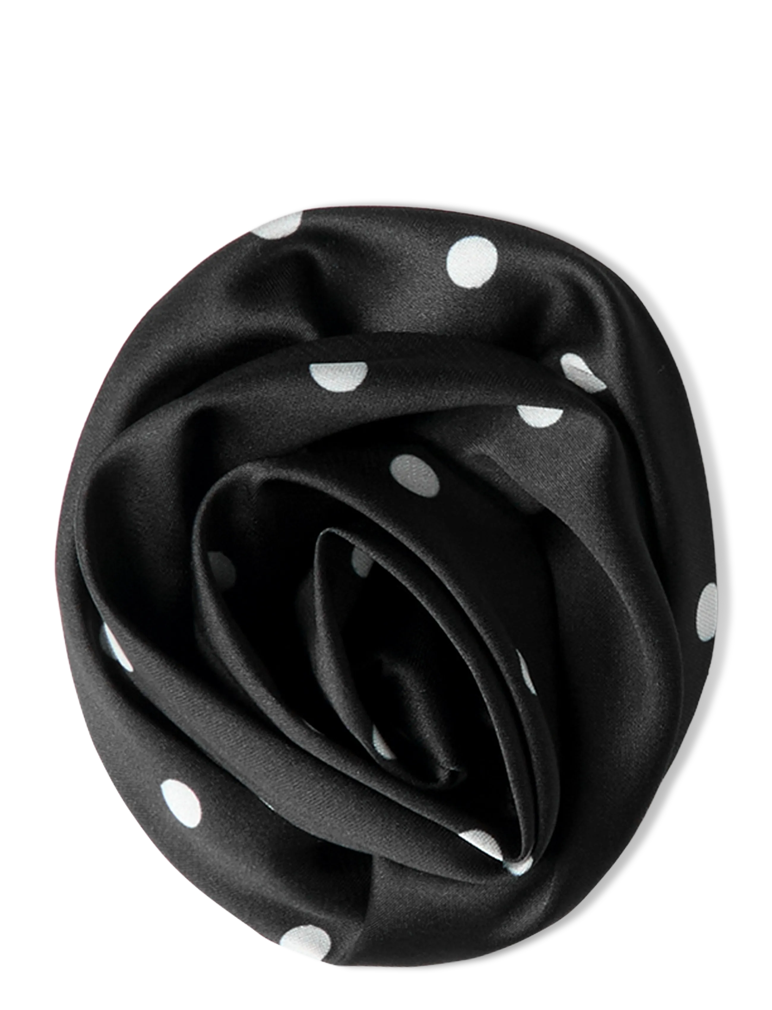 Mads Nørgaard MN Rose Brooch - Mads Nørgaard - DOT BLACK/WHITE / black