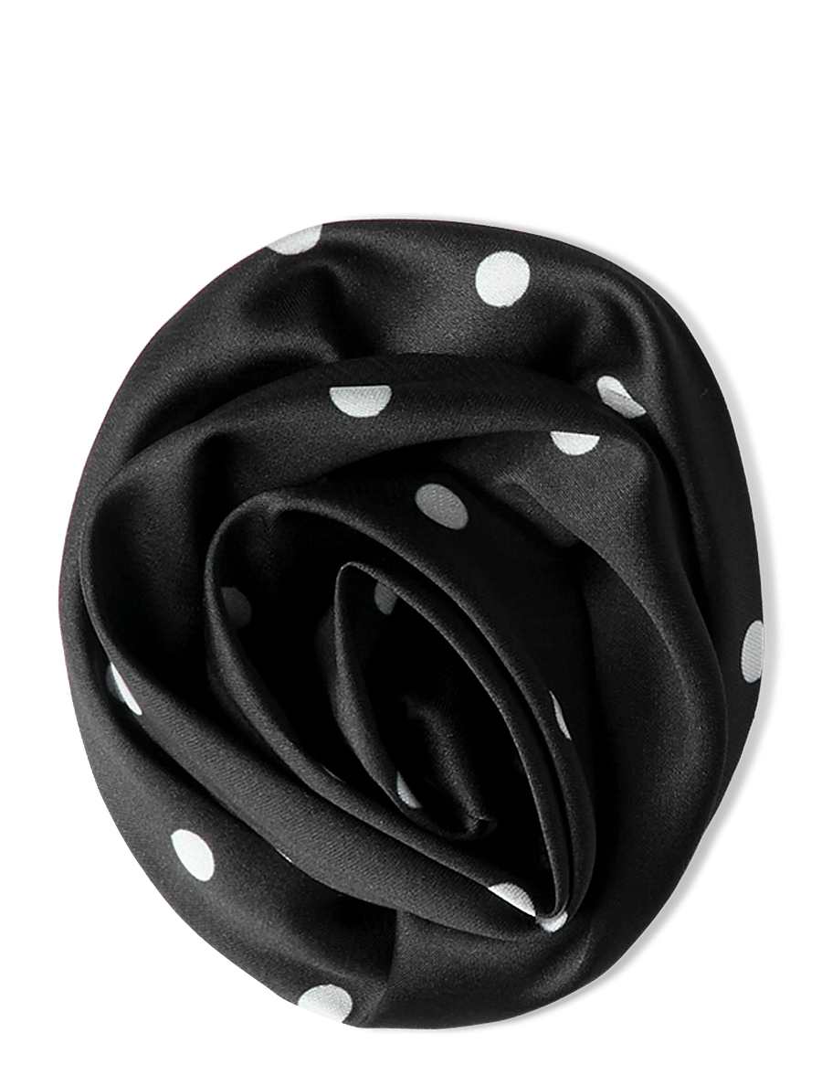 Mads Nørgaard - MN Rose Brooch - haarspangen - dot black/white - 0