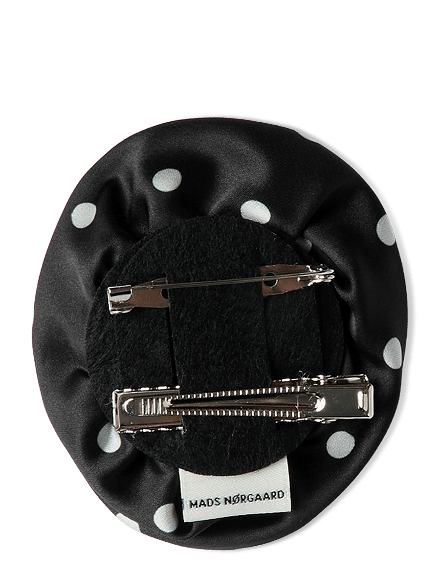 Mads Nørgaard - MN Rose Brooch - haarspangen - dot black/white - 1