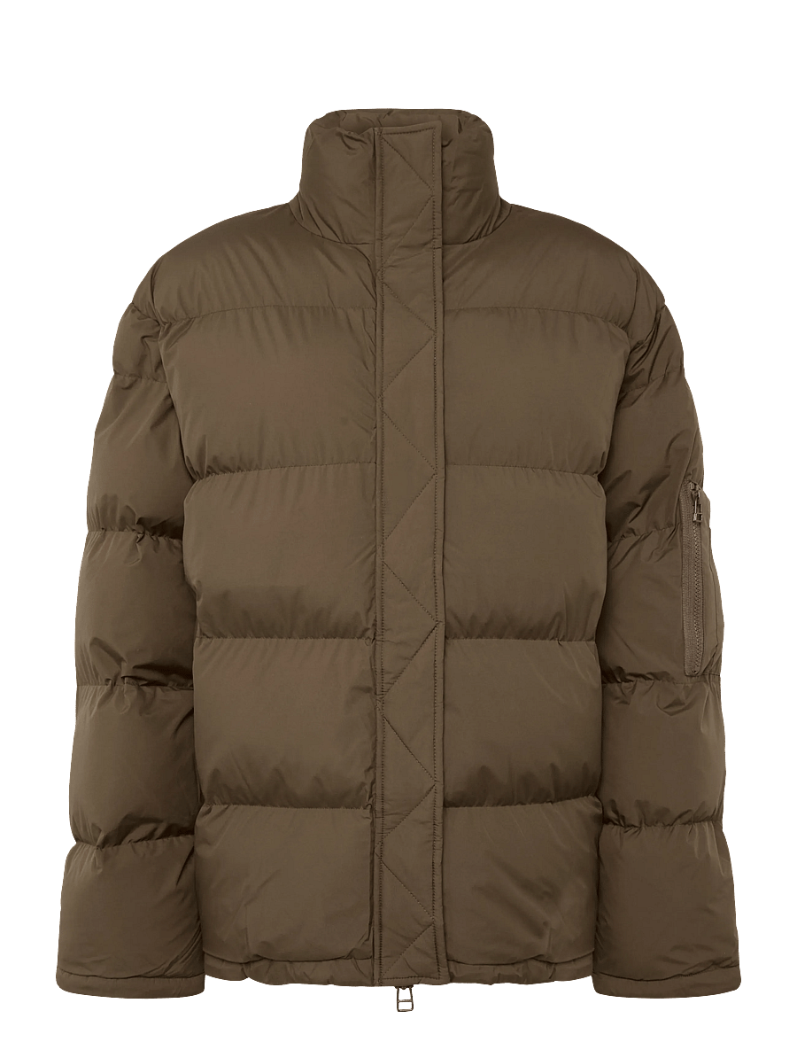Mads Nørgaard - Light Ripstop Jenkis Jacket - vinterjakker - cocoa - 0