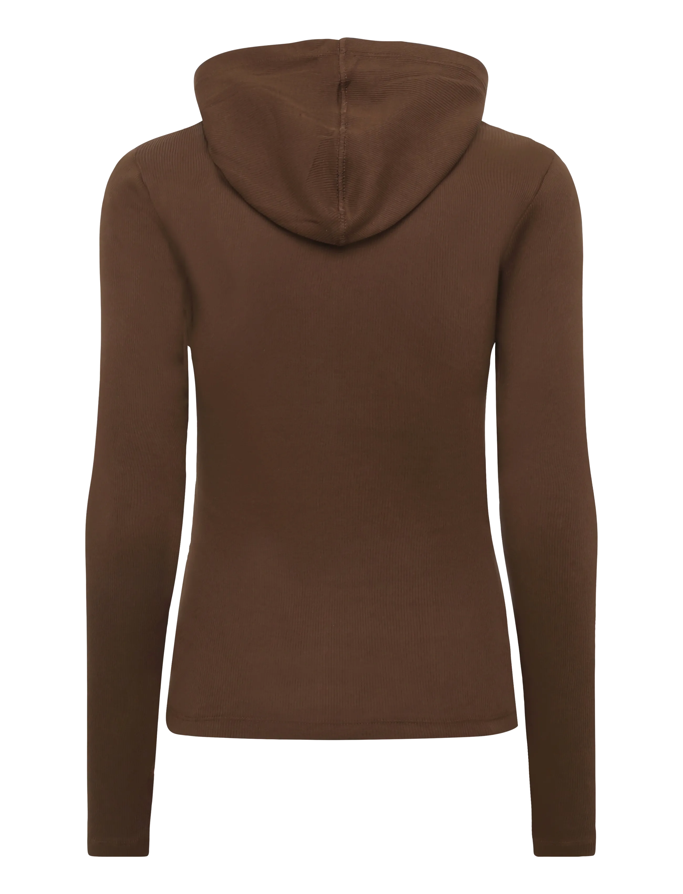Mads Nørgaard - 2x2 Cotton Tutti Hood - hupparit - cocoa - 1