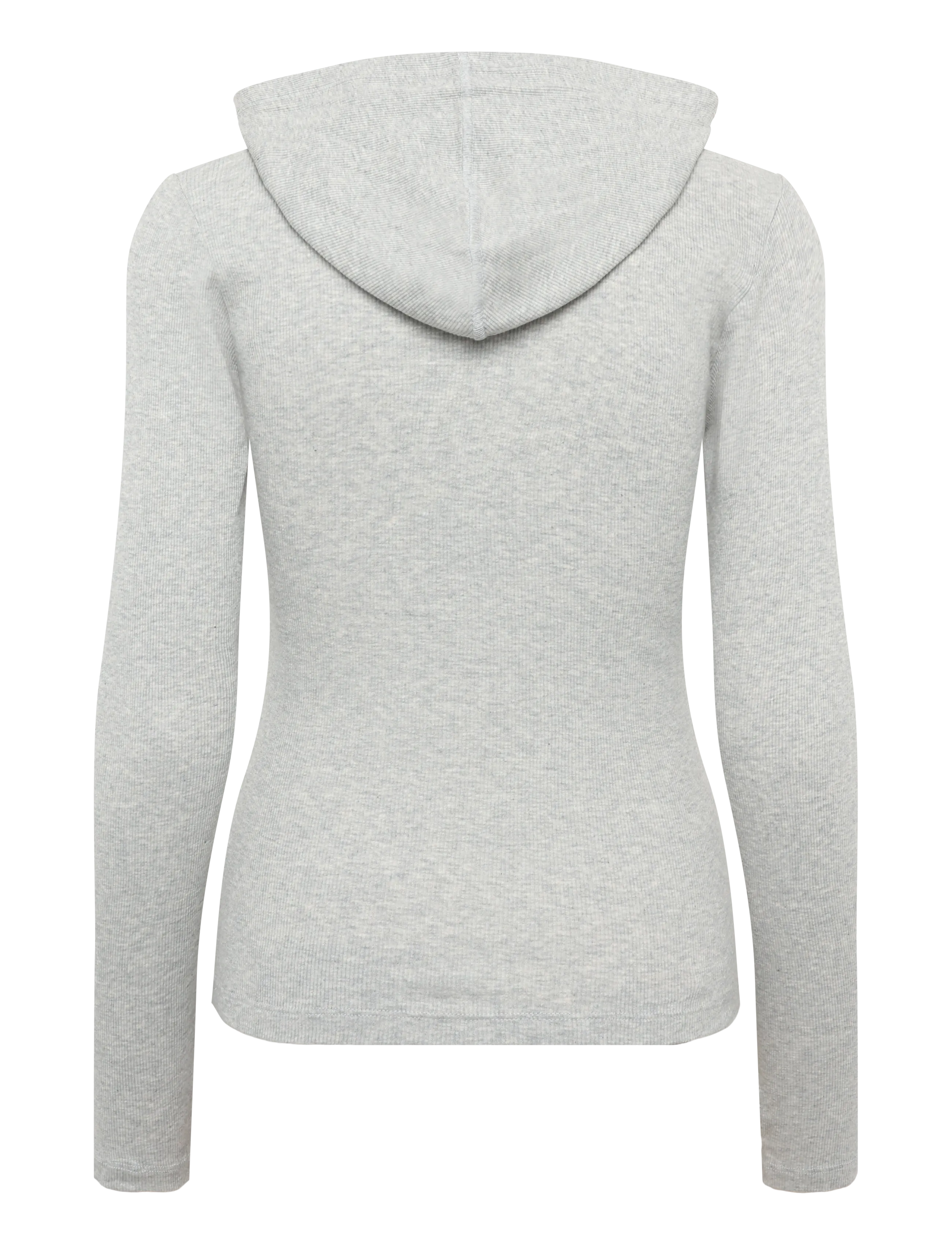 Mads Nørgaard - 2x2 Cotton Tutti Hood - hupparit - grey melange - 1