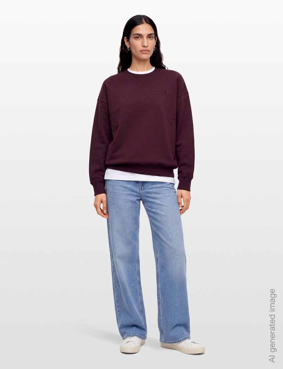 Mads Nørgaard - Standard Atli Sweatshirt - sweatshirts - winetasting - 0