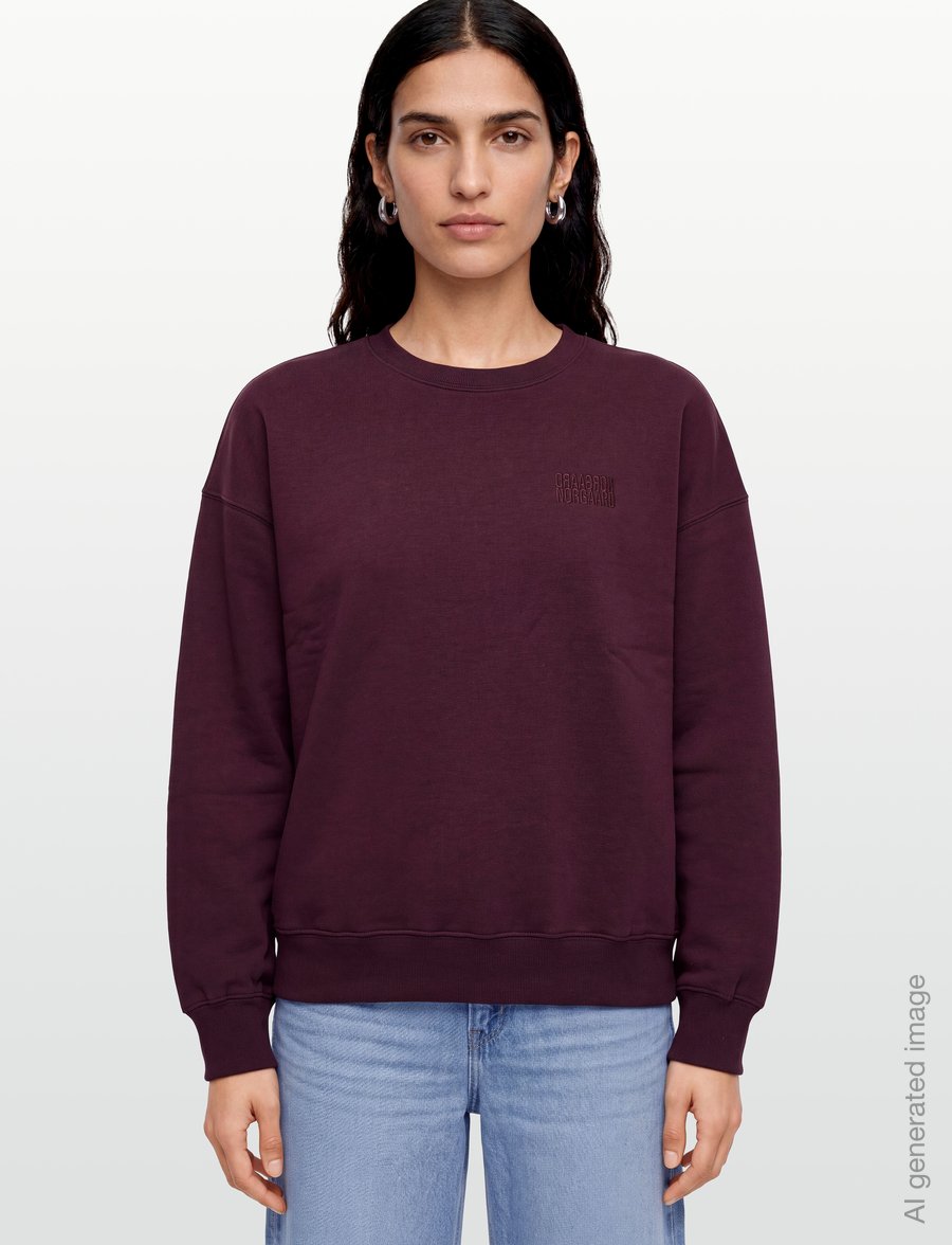 Mads Nørgaard - Standard Atli Sweatshirt - sweatshirts - winetasting - 3