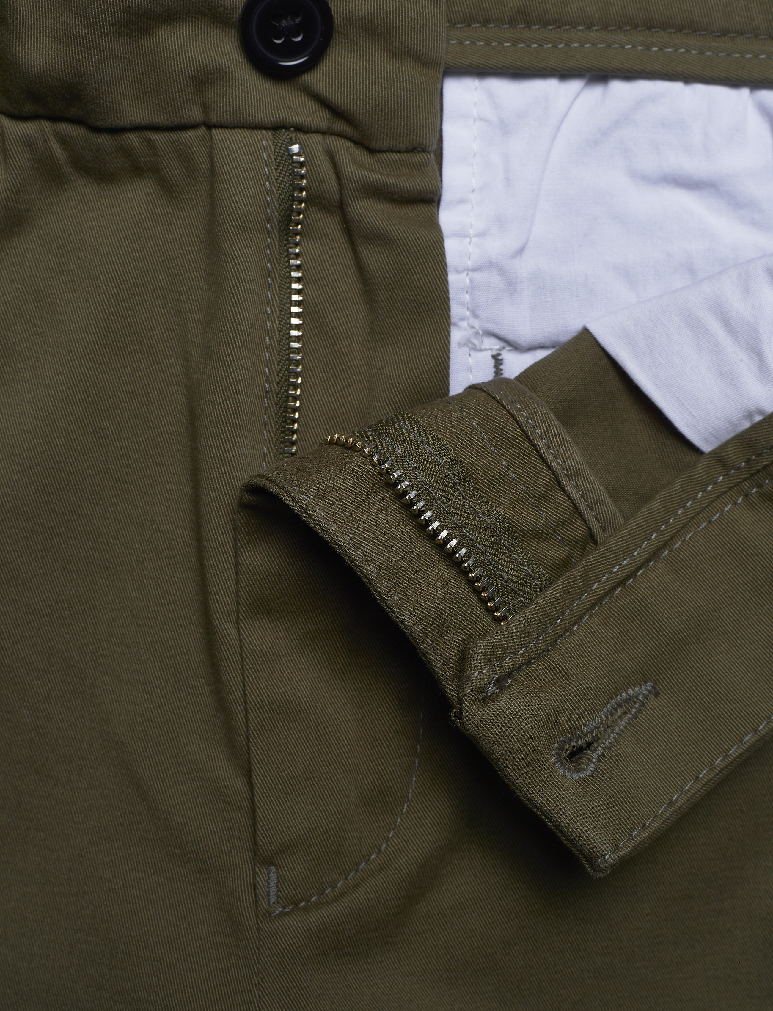 Mads Nørgaard - Comfort Pavel Shorts - khaki - 3