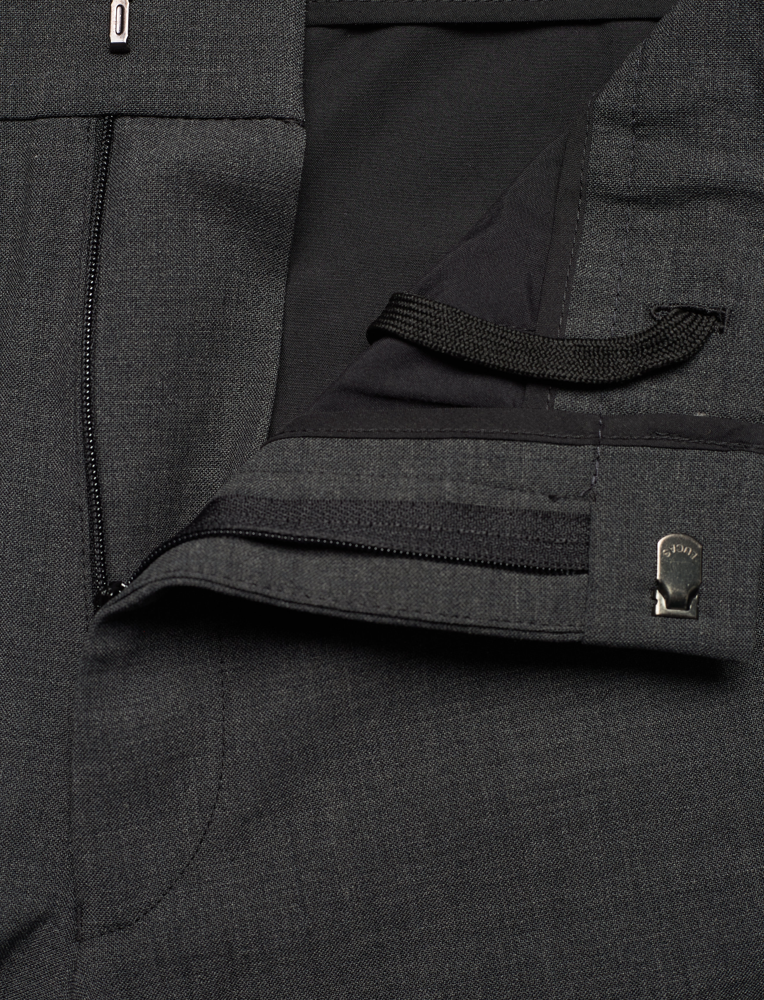Mads Nørgaard - Uniform Wool Peckham - charcoal melange - 3